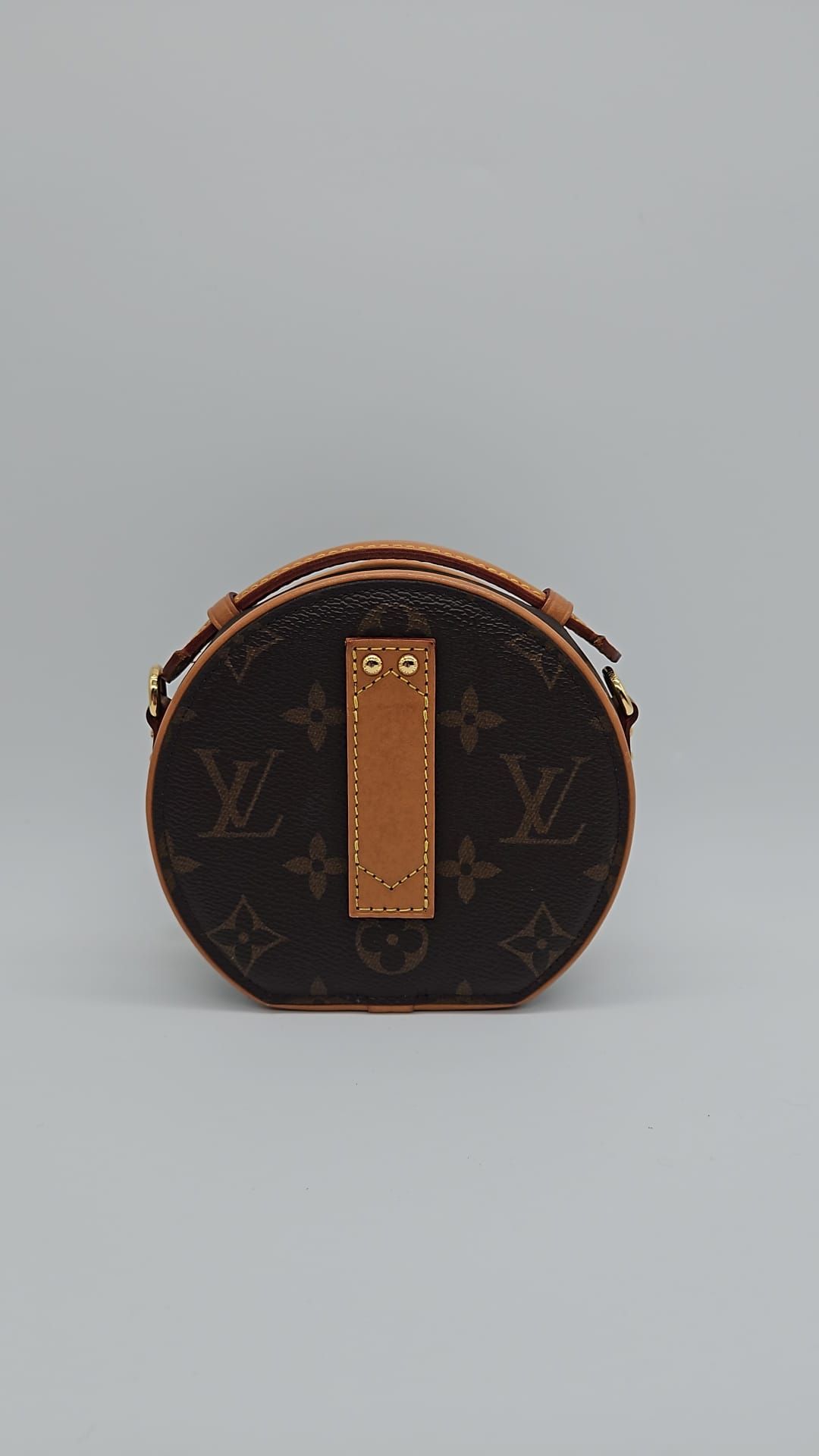 Mini Boite Chapeau, Monogram — view 3
