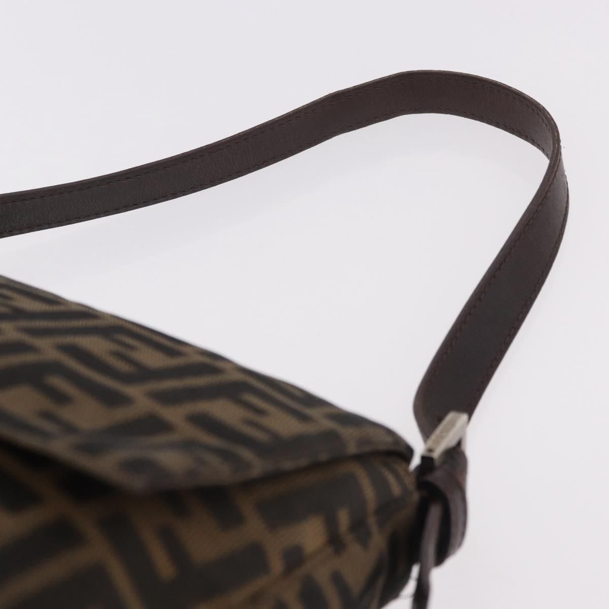 Mama Baguette Shoulder Bag Black Brown Auth, Black — view 14