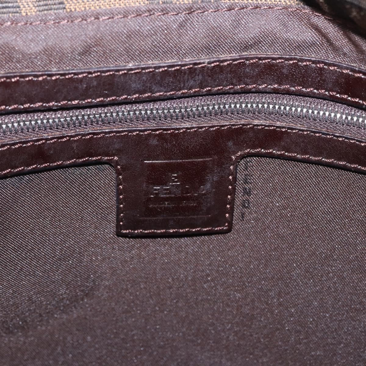 Mama Baguette Shoulder Bag Black Brown Auth, Black — view 21