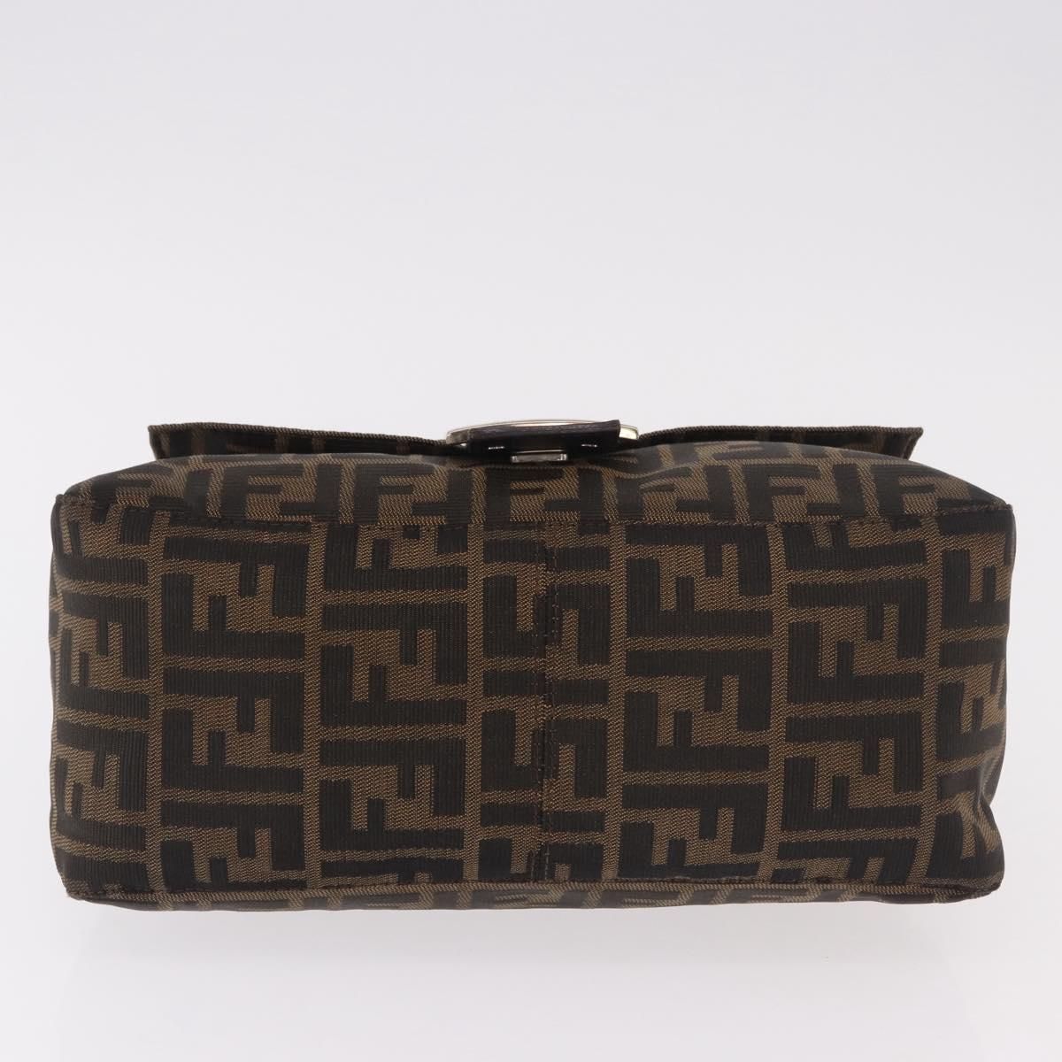 Mama Baguette Shoulder Bag Black Brown Auth, Black — view 5