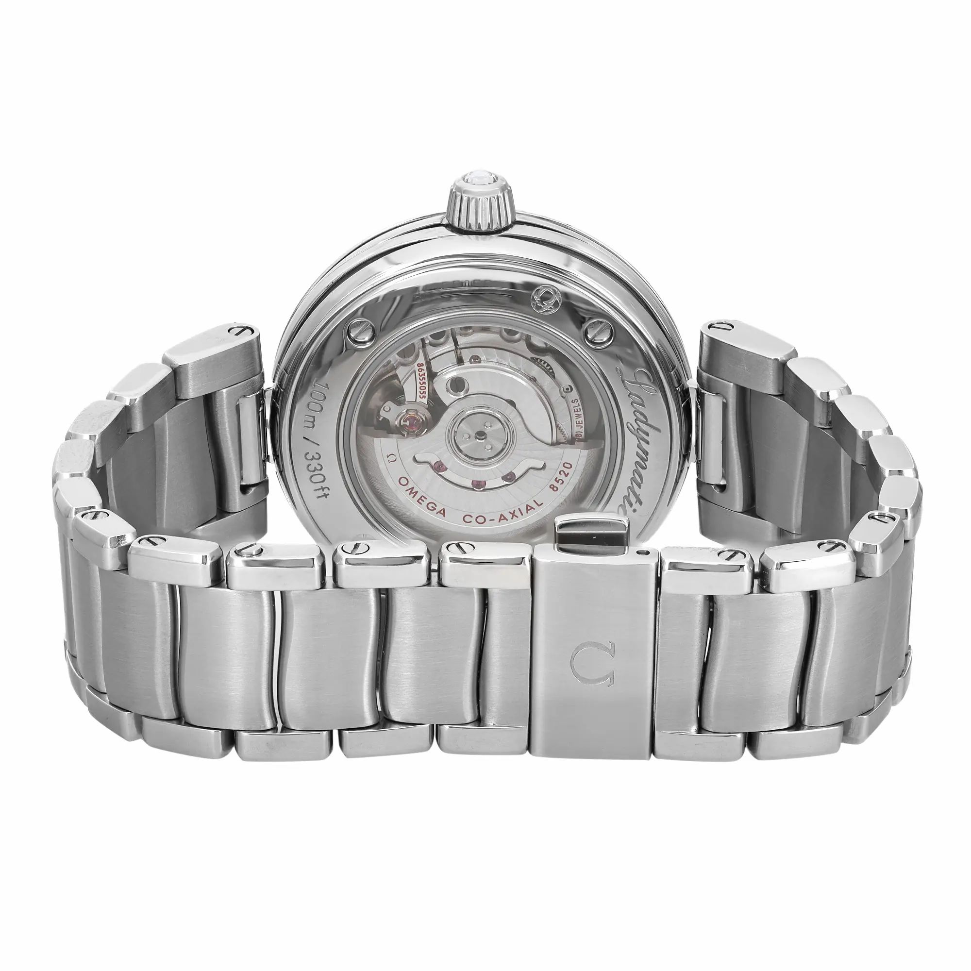 De Ville Ladymatic Blue MOP Diamond Dial Ladies Watch 425.35.34.20.57.002 — view 5