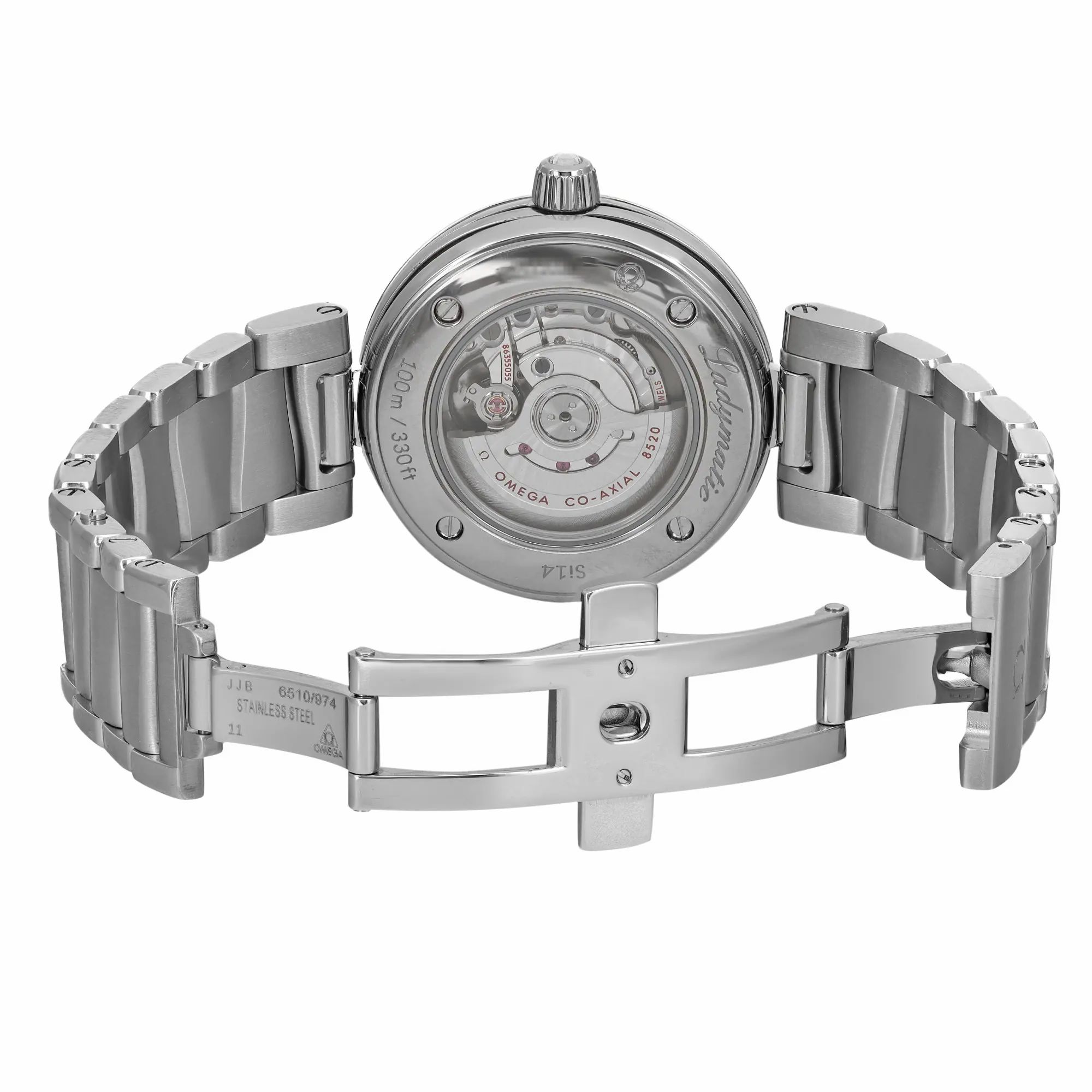 De Ville Ladymatic Blue MOP Diamond Dial Ladies Watch 425.35.34.20.57.002 — view 6