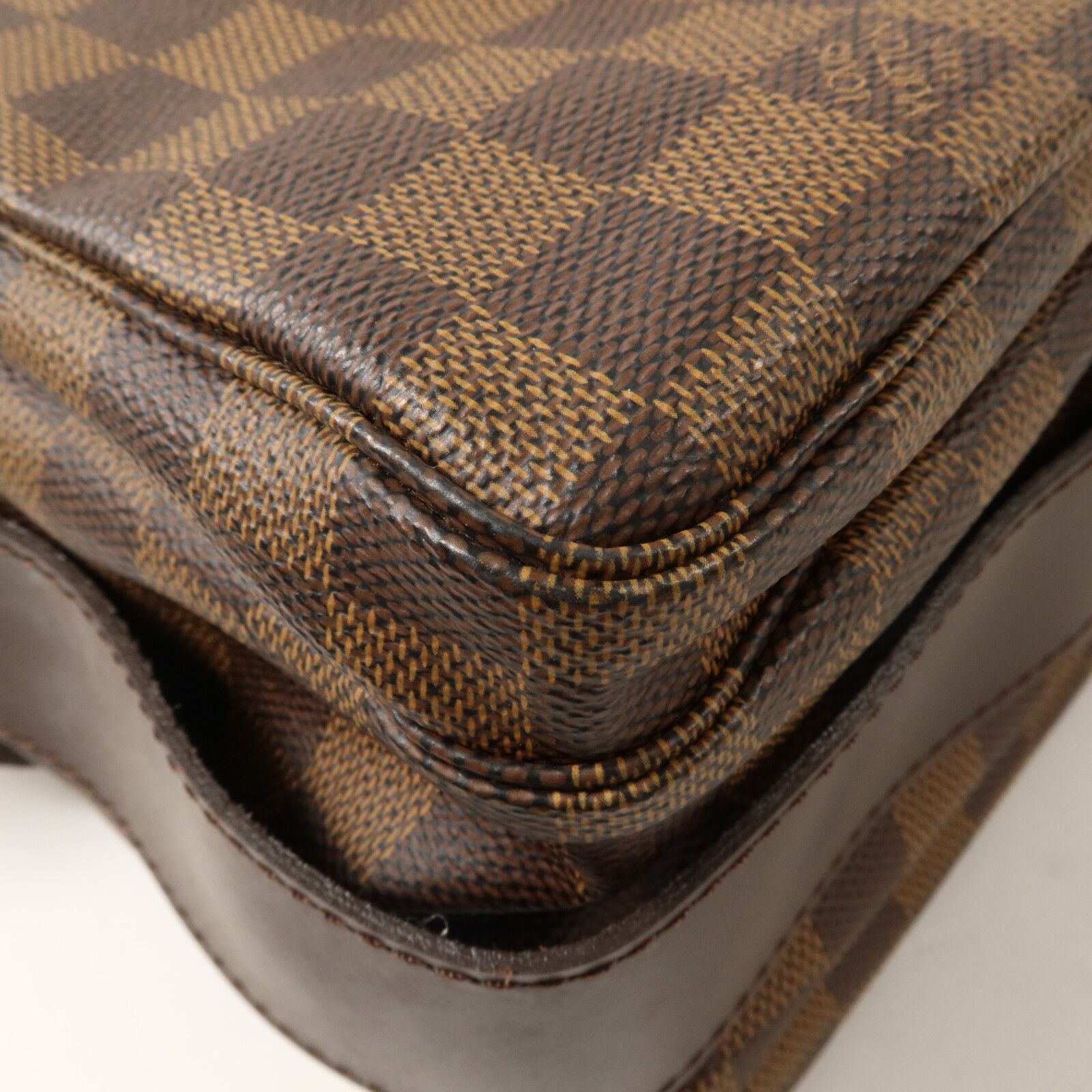 Damier Naviglio Shoulder Bag Brown Shoulder Bag N 45255 — view 13