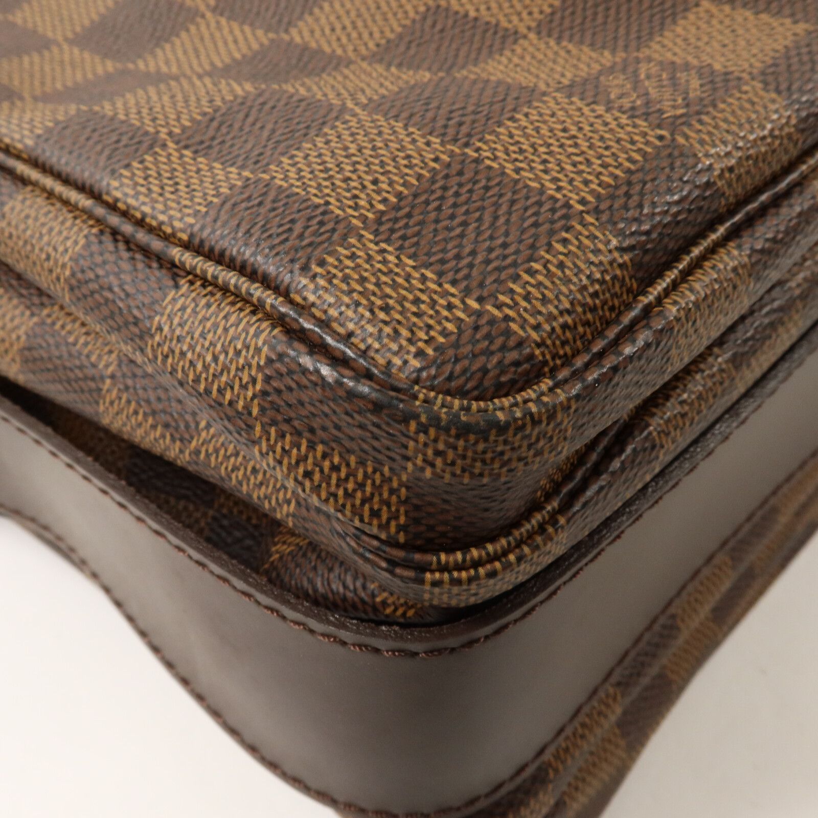 Damier Naviglio Shoulder Bag Brown Shoulder Bag N 45255 — view 15