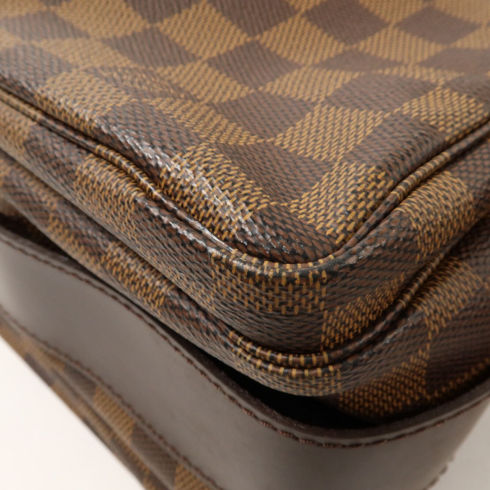 Damier Naviglio Shoulder Bag Brown Shoulder Bag N 45255 — view 16
