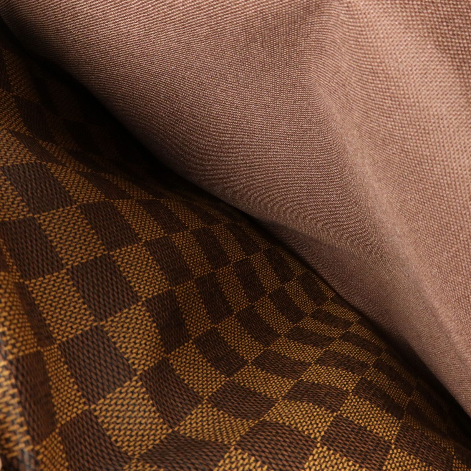 Damier Naviglio Shoulder Bag Brown Shoulder Bag N 45255 — view 6