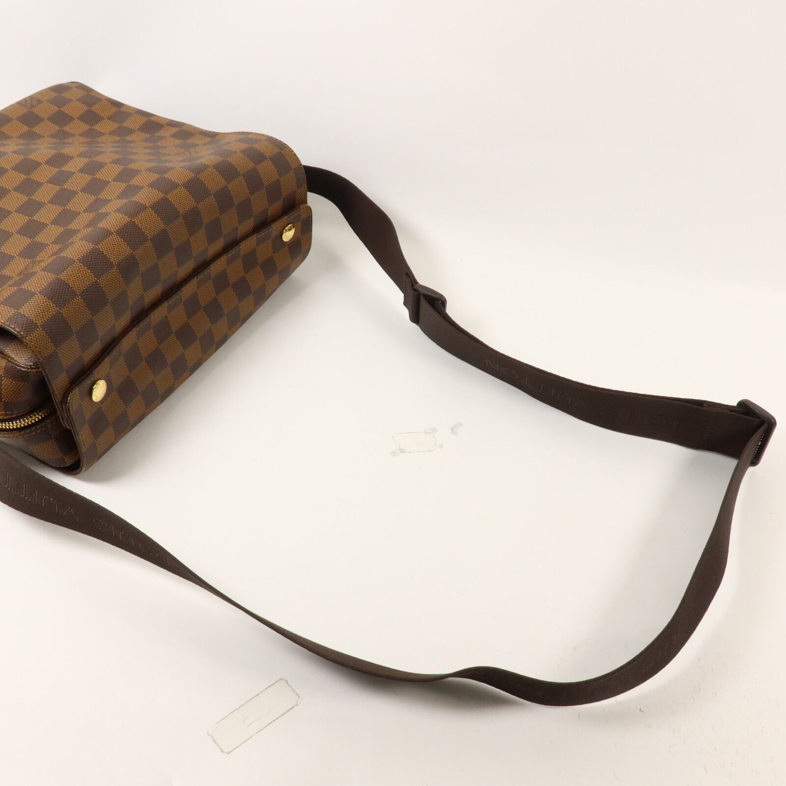 Damier Naviglio Shoulder Bag Brown Shoulder Bag N 45255 — view 10