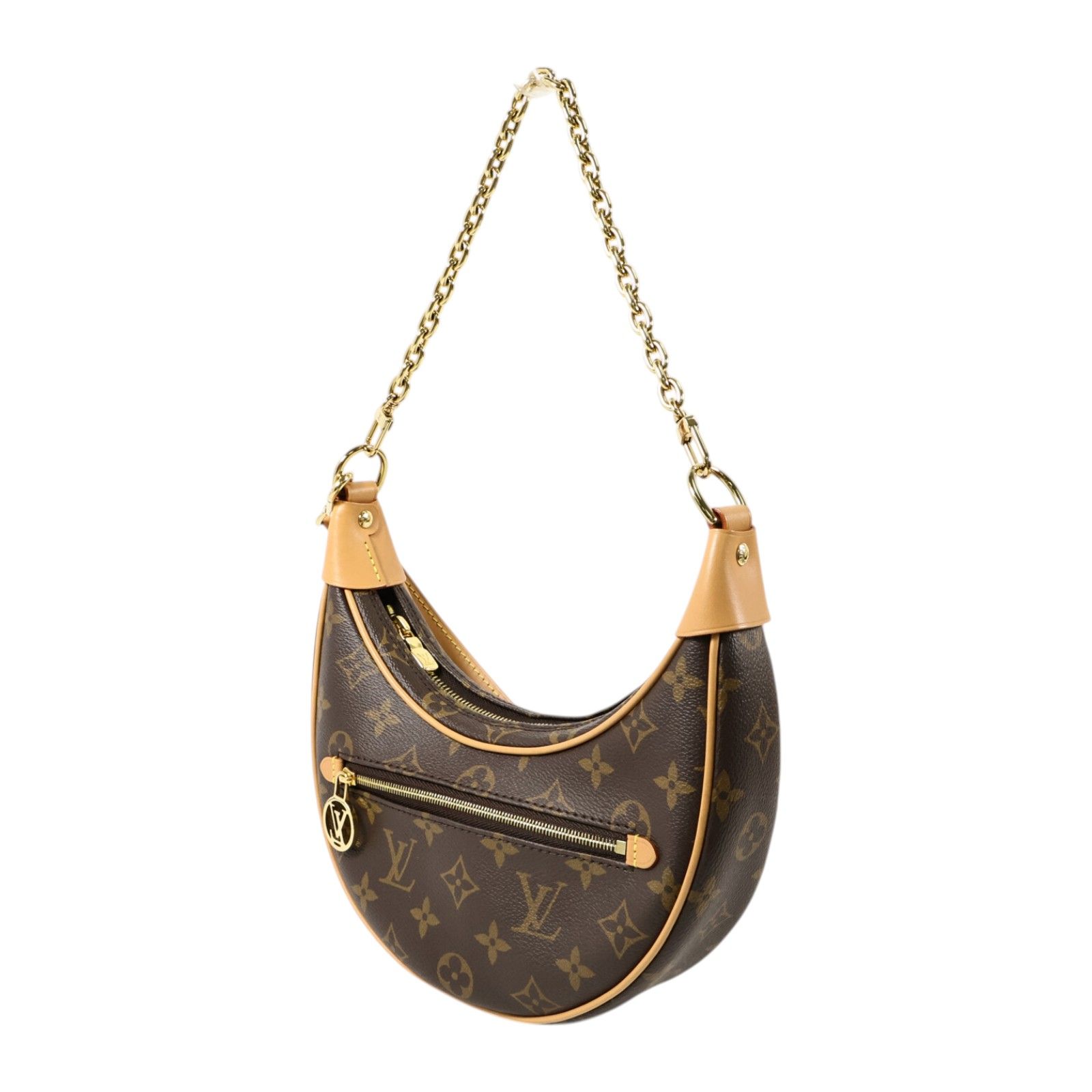 Monogram Loop Shoulder Bag Brown Monogram 2way Shoulder Bag M 81098 — view 3