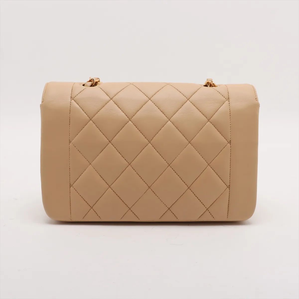 Diana Flap Bag w/GHW, Neutral — view 2