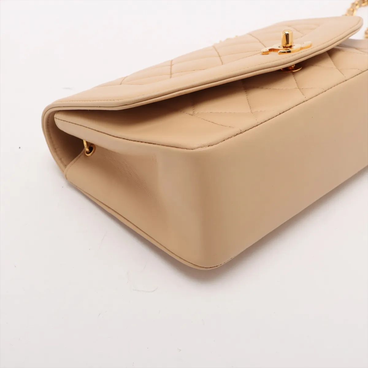 Diana Flap Bag w/GHW, Neutral — view 4