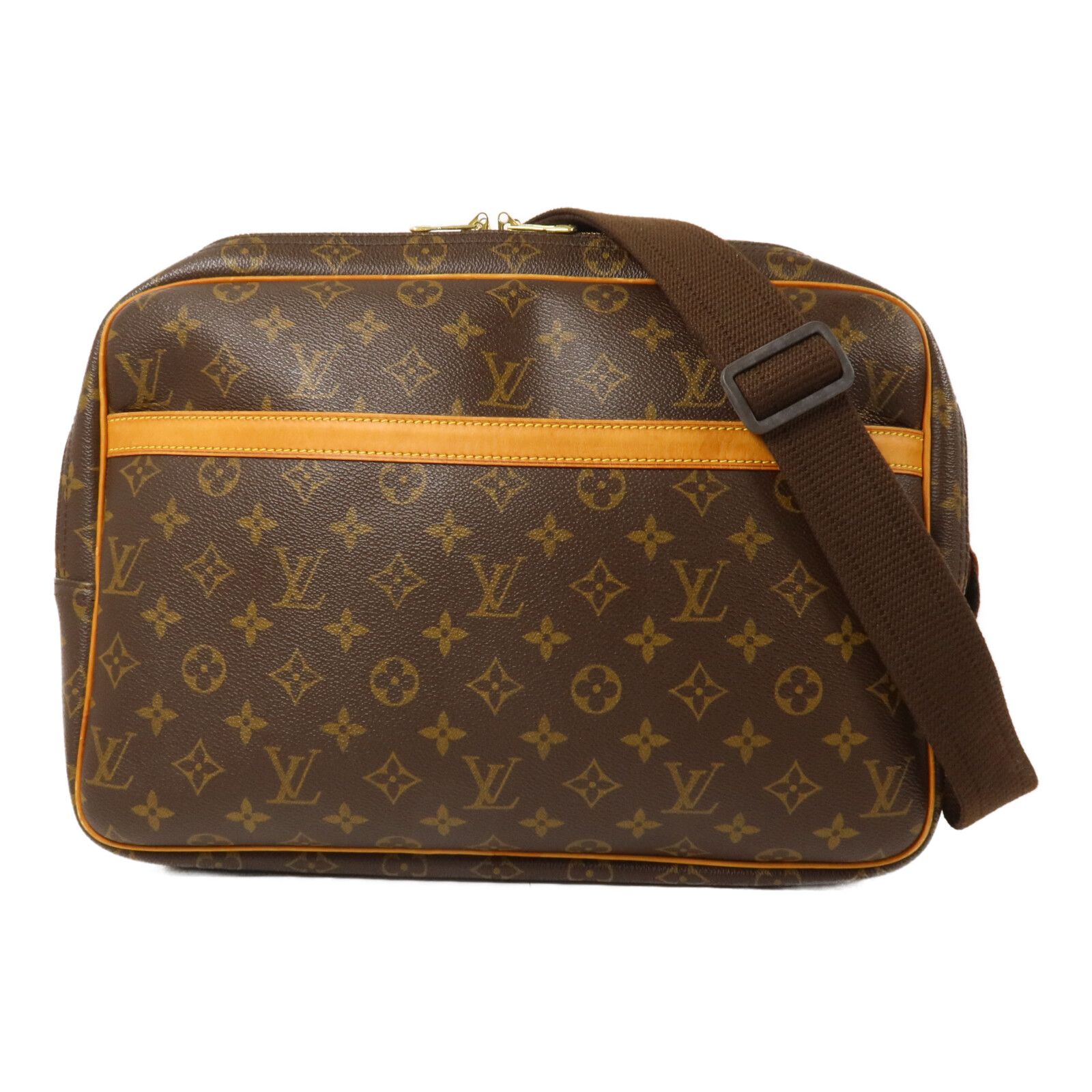 Monogram Reporter Gm Shoulder Bag Brown Shoulder Bag M 45252