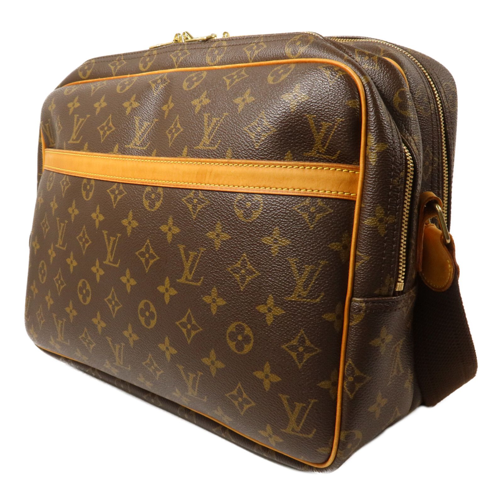 Monogram Reporter Gm Shoulder Bag Brown Shoulder Bag M 45252 — view 3