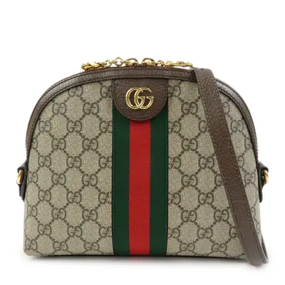 GG Supreme Small Ophidia Dome Shoulder Bag
