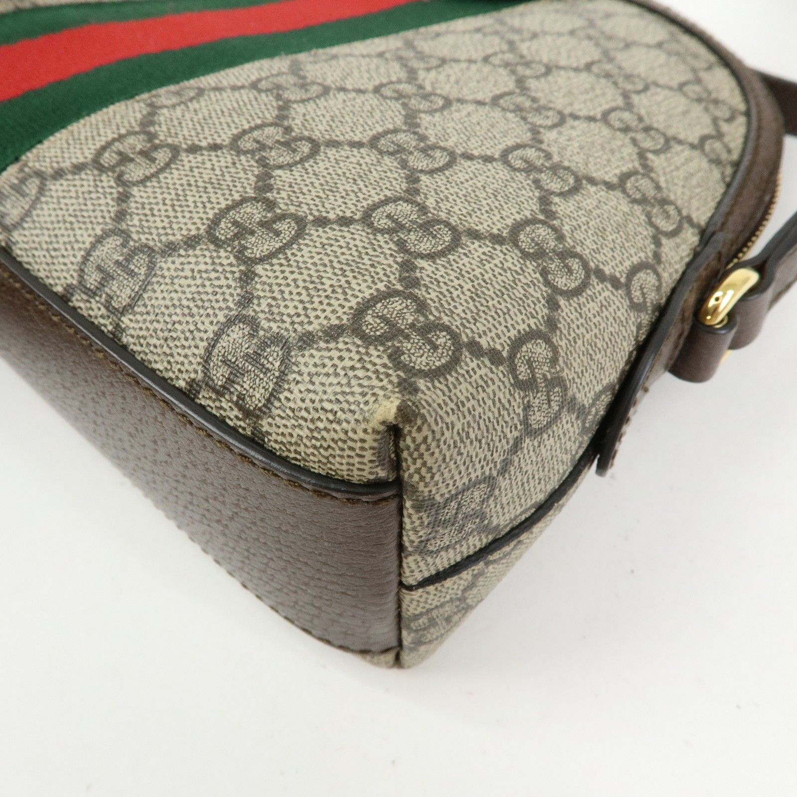 GG Supreme Small Ophidia Dome Shoulder Bag — view 11