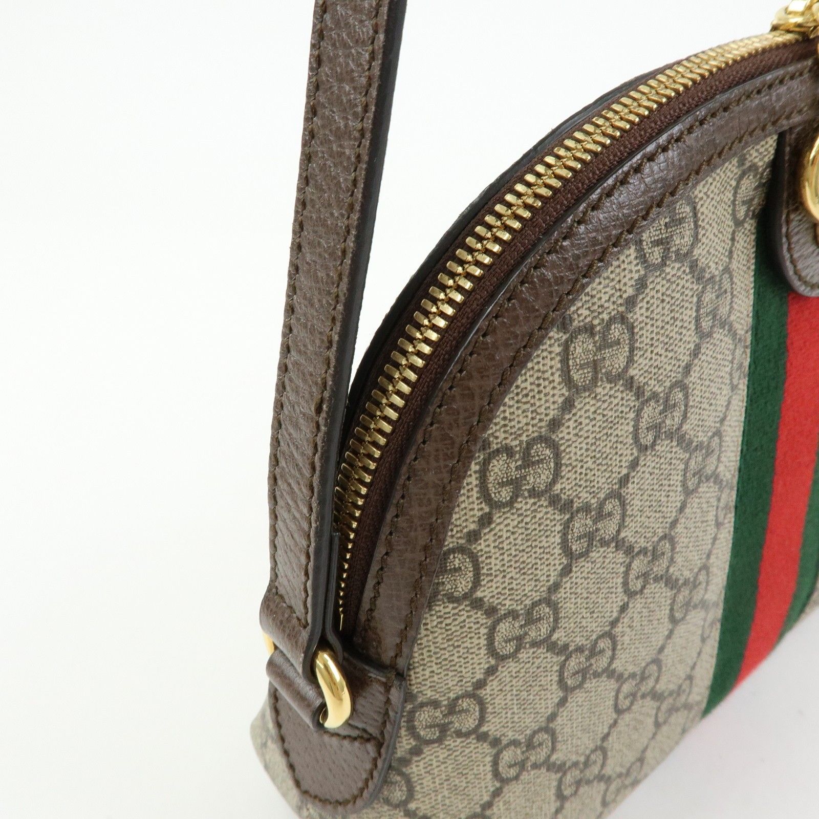 GG Supreme Small Ophidia Dome Shoulder Bag — view 13