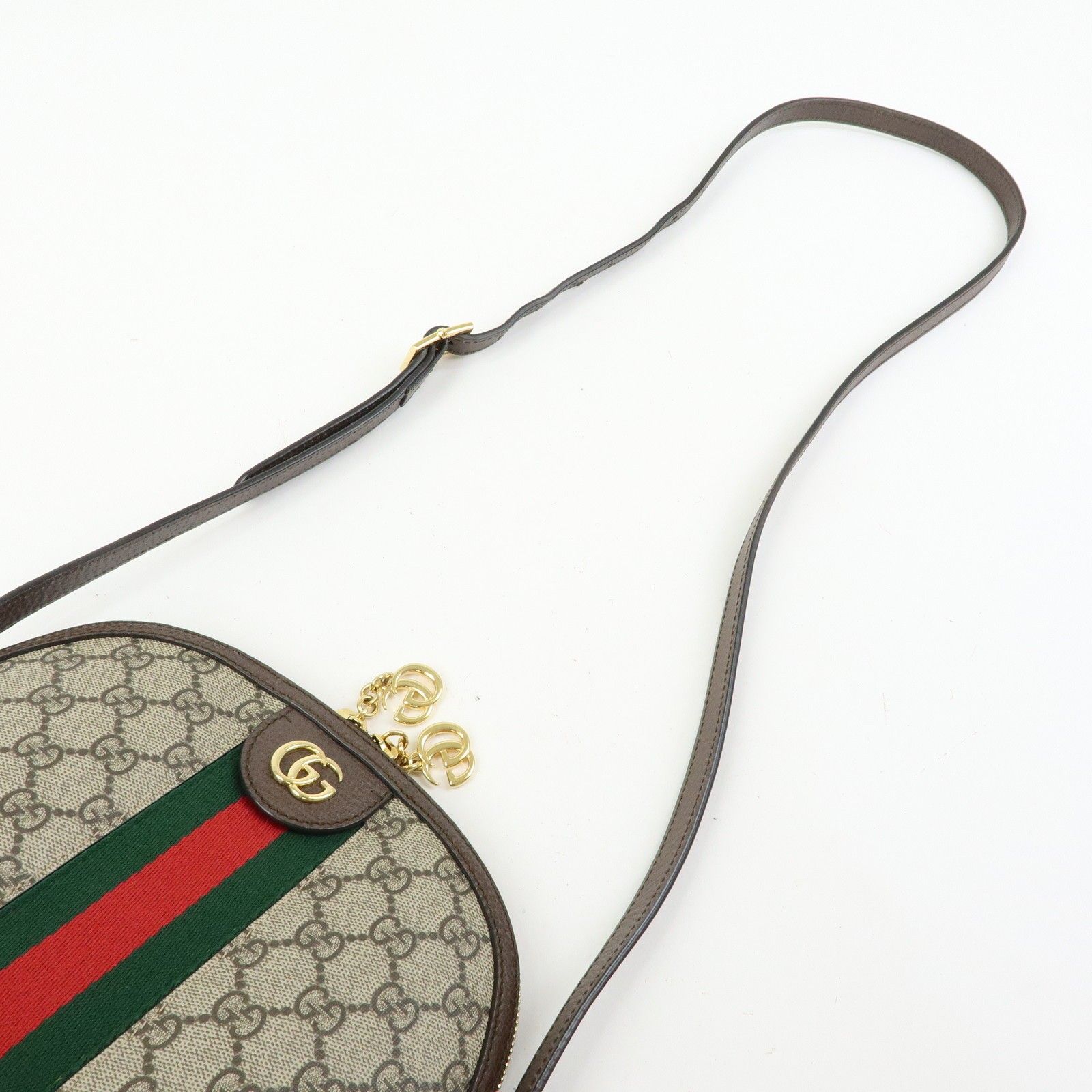 GG Supreme Small Ophidia Dome Shoulder Bag — view 6