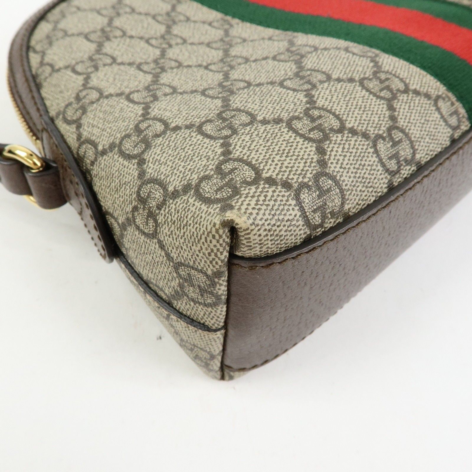 GG Supreme Small Ophidia Dome Shoulder Bag — view 10