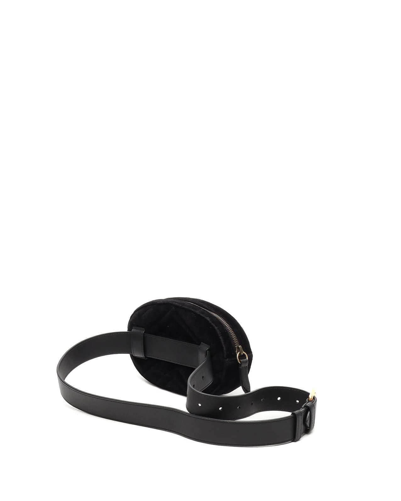 GG Marmont Velvet Waist Bag, Size 85 — view 4