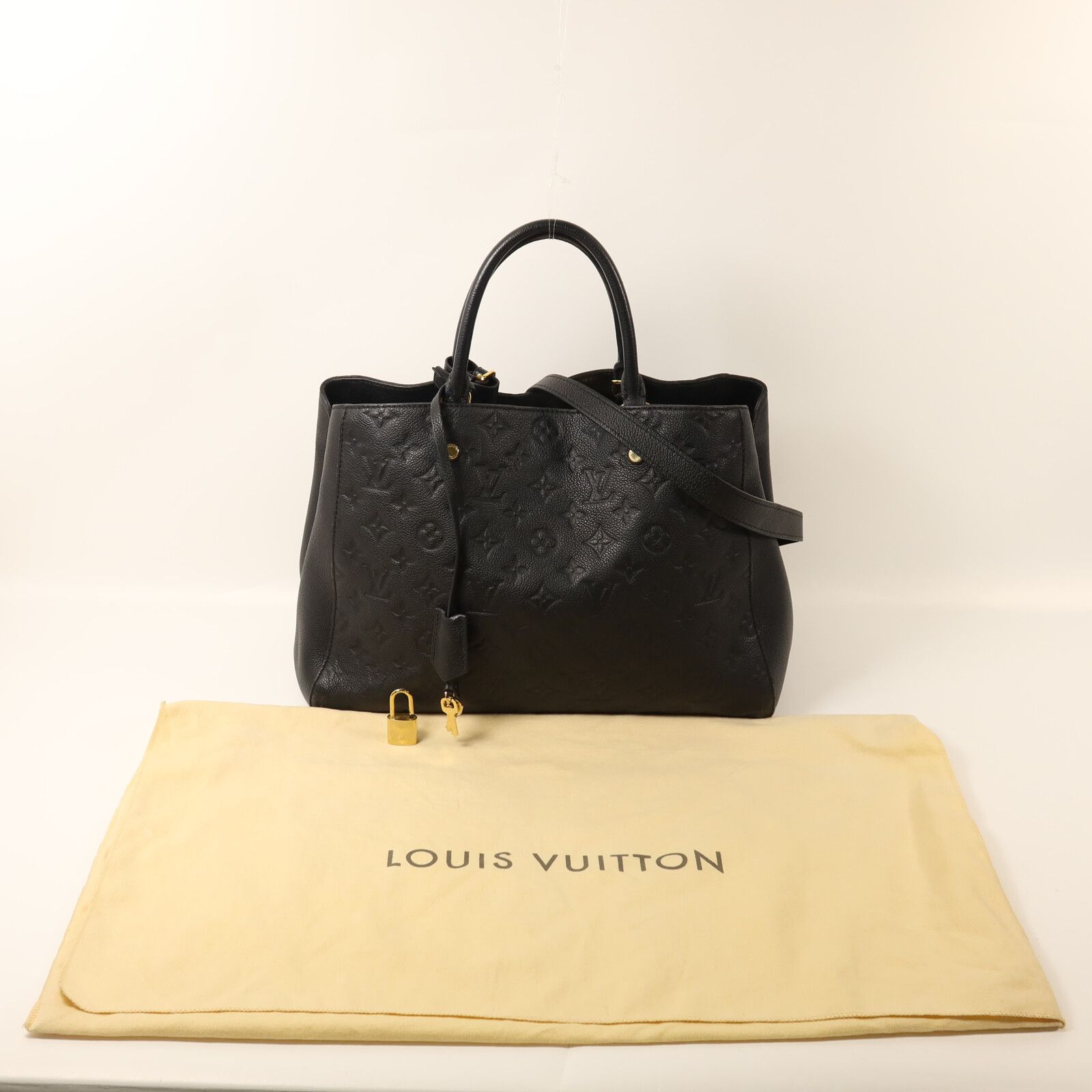 Empreinte Montaigne Gm Kinxian Hand-handed Shoulder Bag Black 2way Shoulder Bag M 41069 — view 9