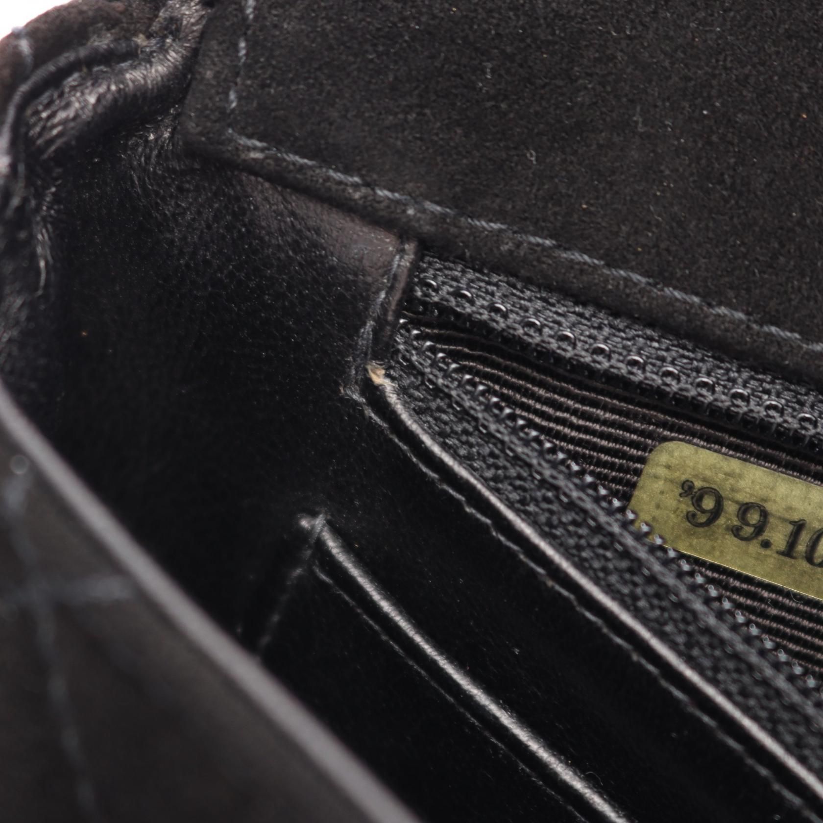 Quilted Suede Shoulder Bag 1990s — view 6