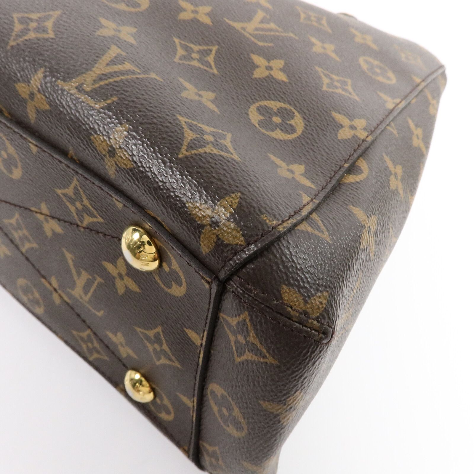Monogram Montaigne Mm Hand-turn Shoulder Bag Brown 2way Shoulder Bag M 41056 — view 11