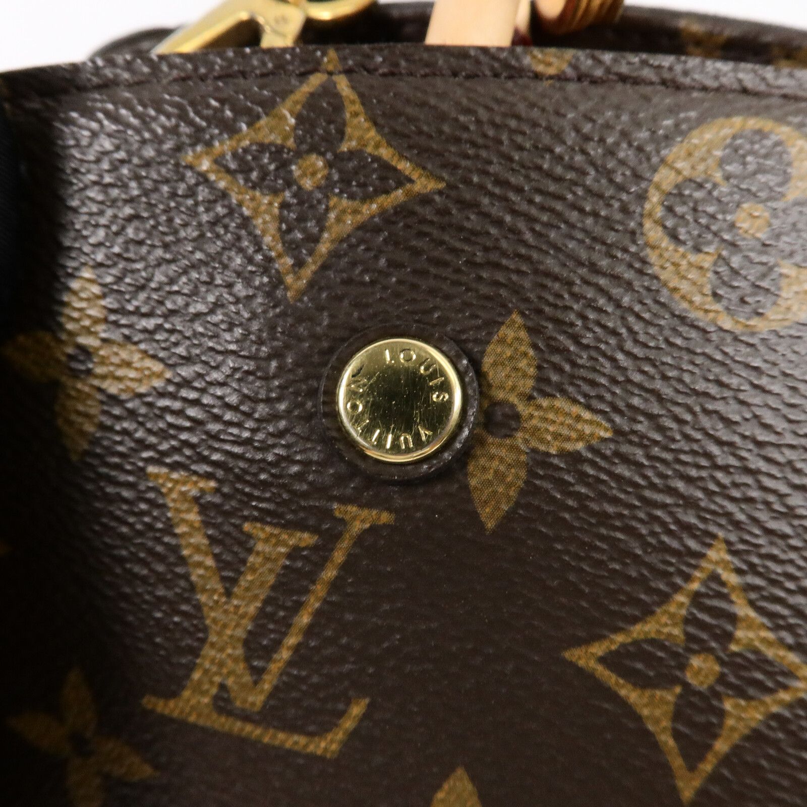 Monogram Montaigne Mm Hand-turn Shoulder Bag Brown 2way Shoulder Bag M 41056 — view 15