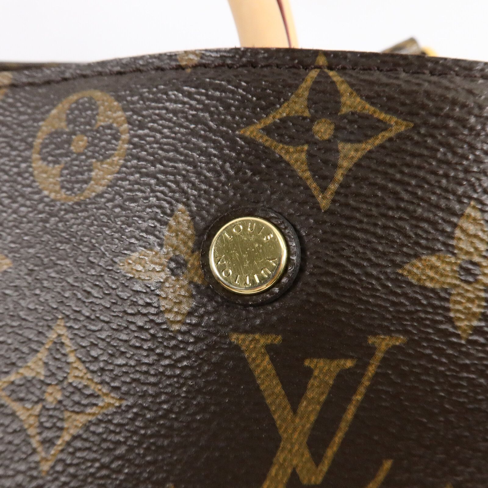 Monogram Montaigne Mm Hand-turn Shoulder Bag Brown 2way Shoulder Bag M 41056 — view 8