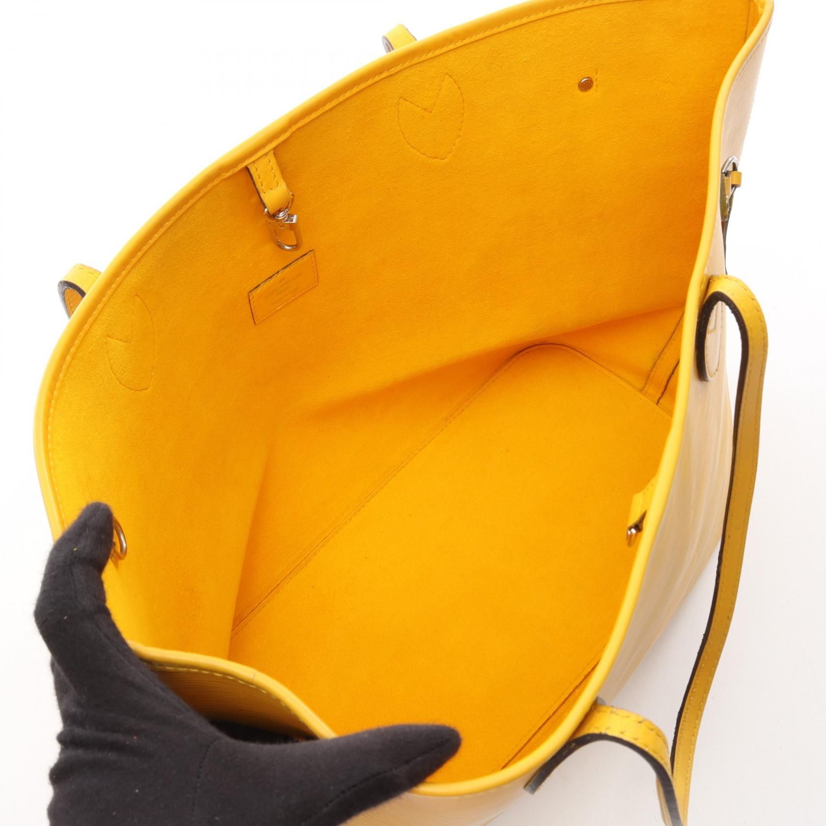 Neverfull Mm Citron Yellow Tote Bag M 40931 — view 3