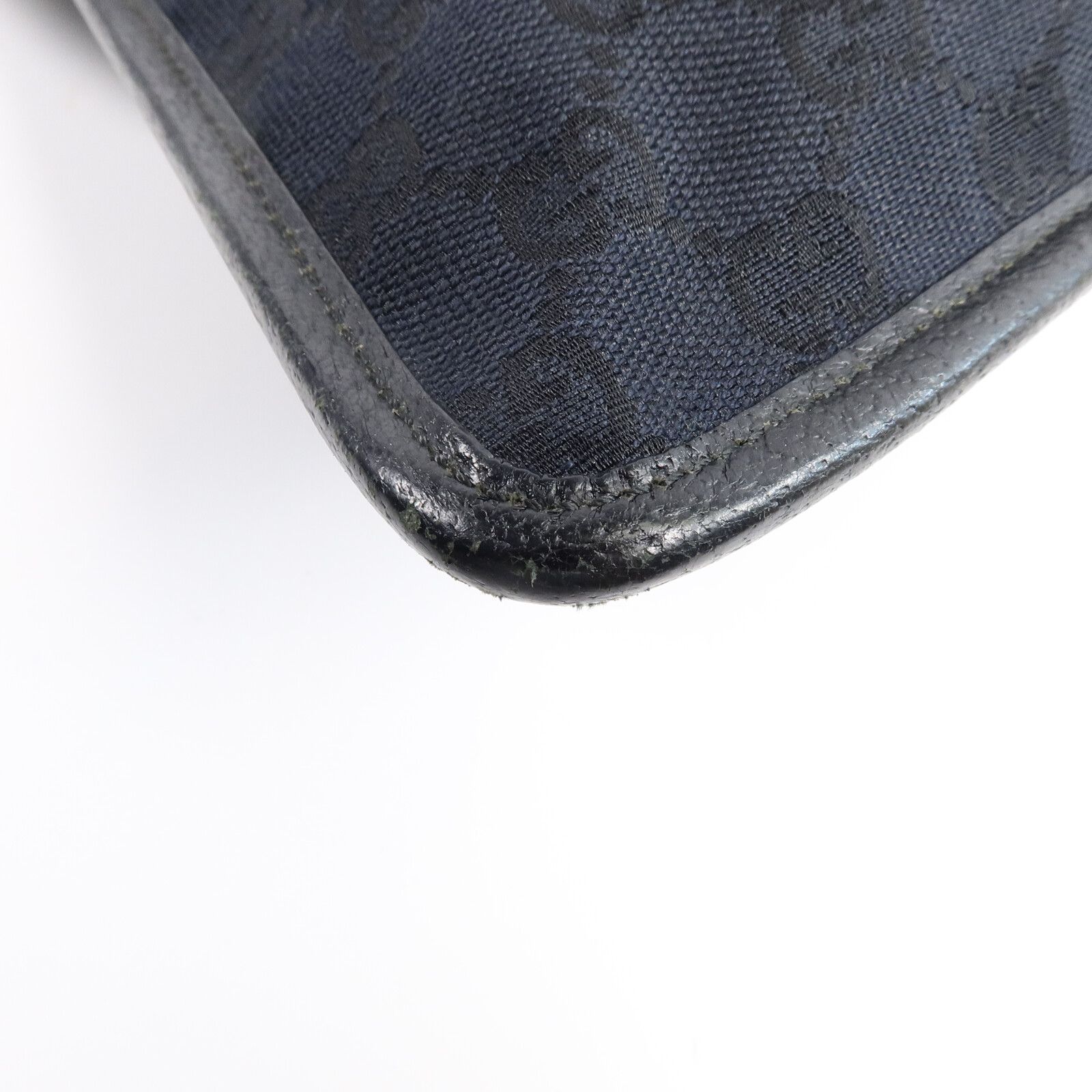 GG Monogram Messenger Crossbody Bag Black — view 13