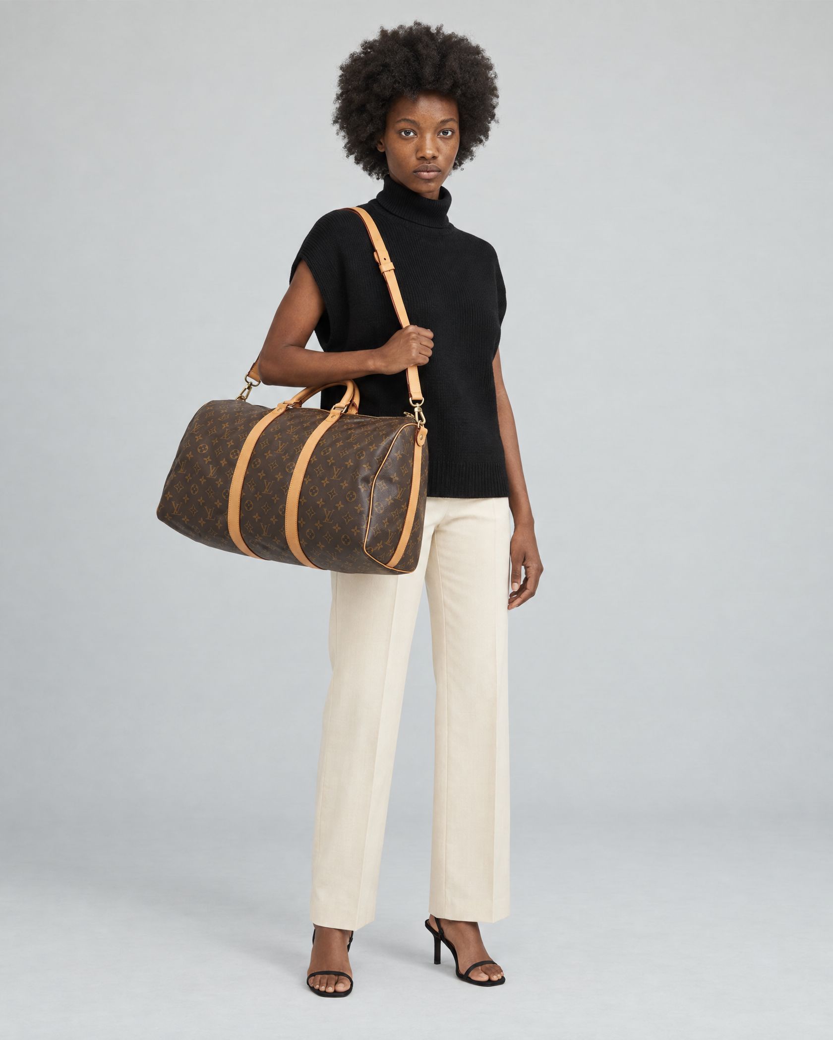Keepall Bandouliere 55, Monogram — view 12