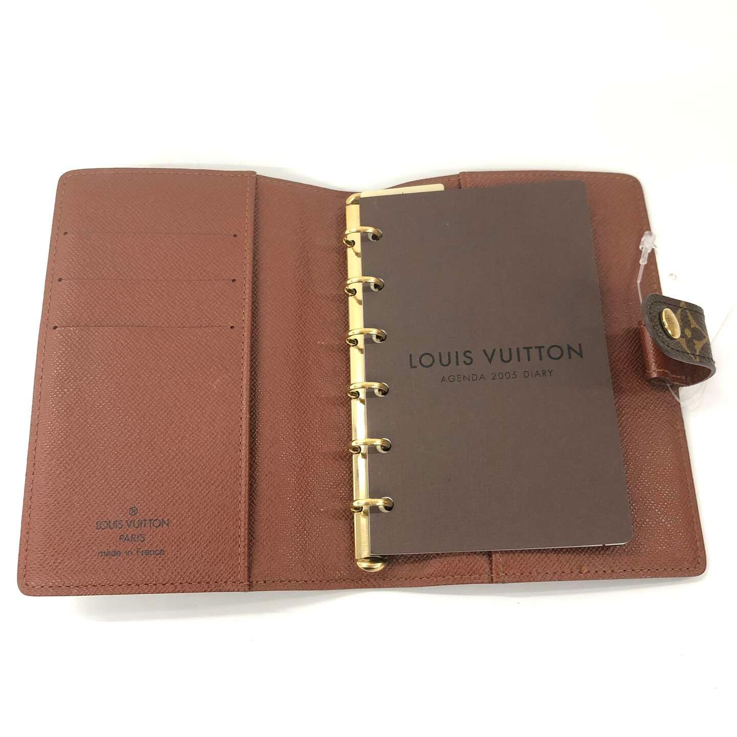 Ring Agenda Cover PM, Monogram — view 4