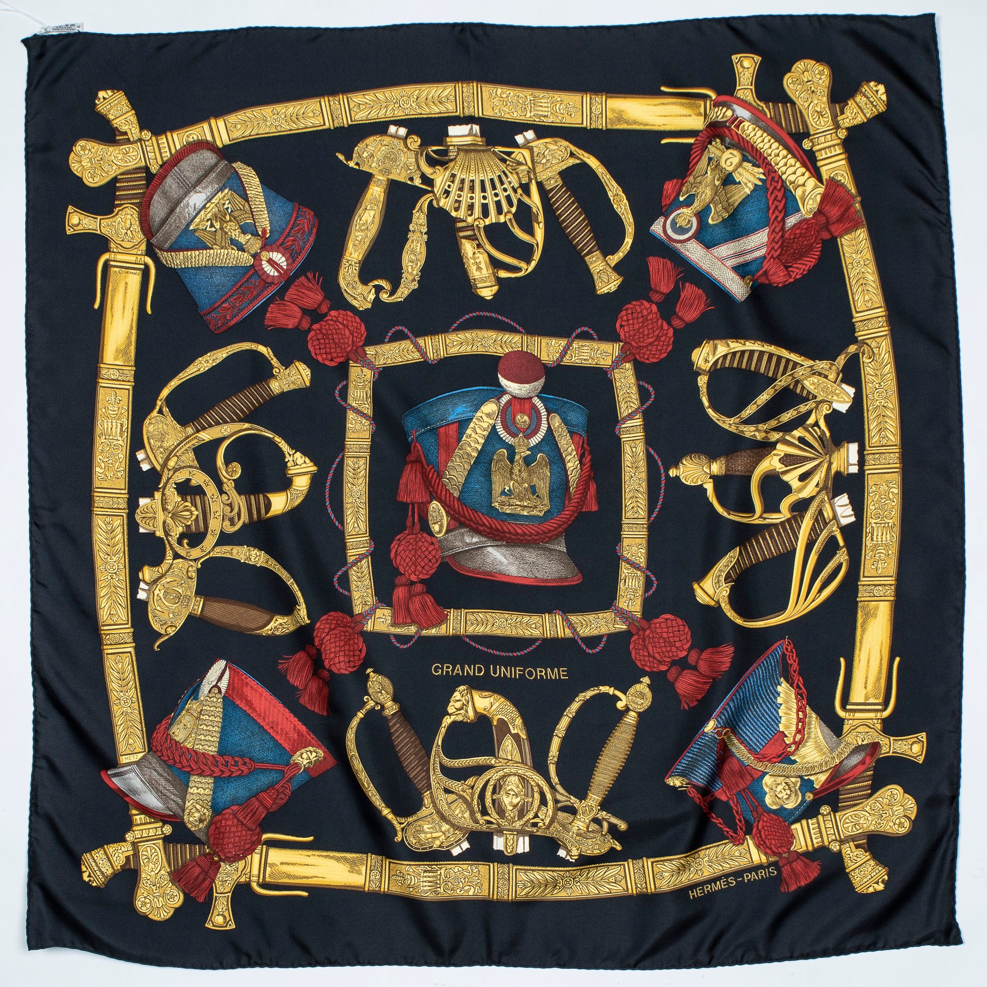 Scarf Grand Uniforme 100% Twill Silk — view 2