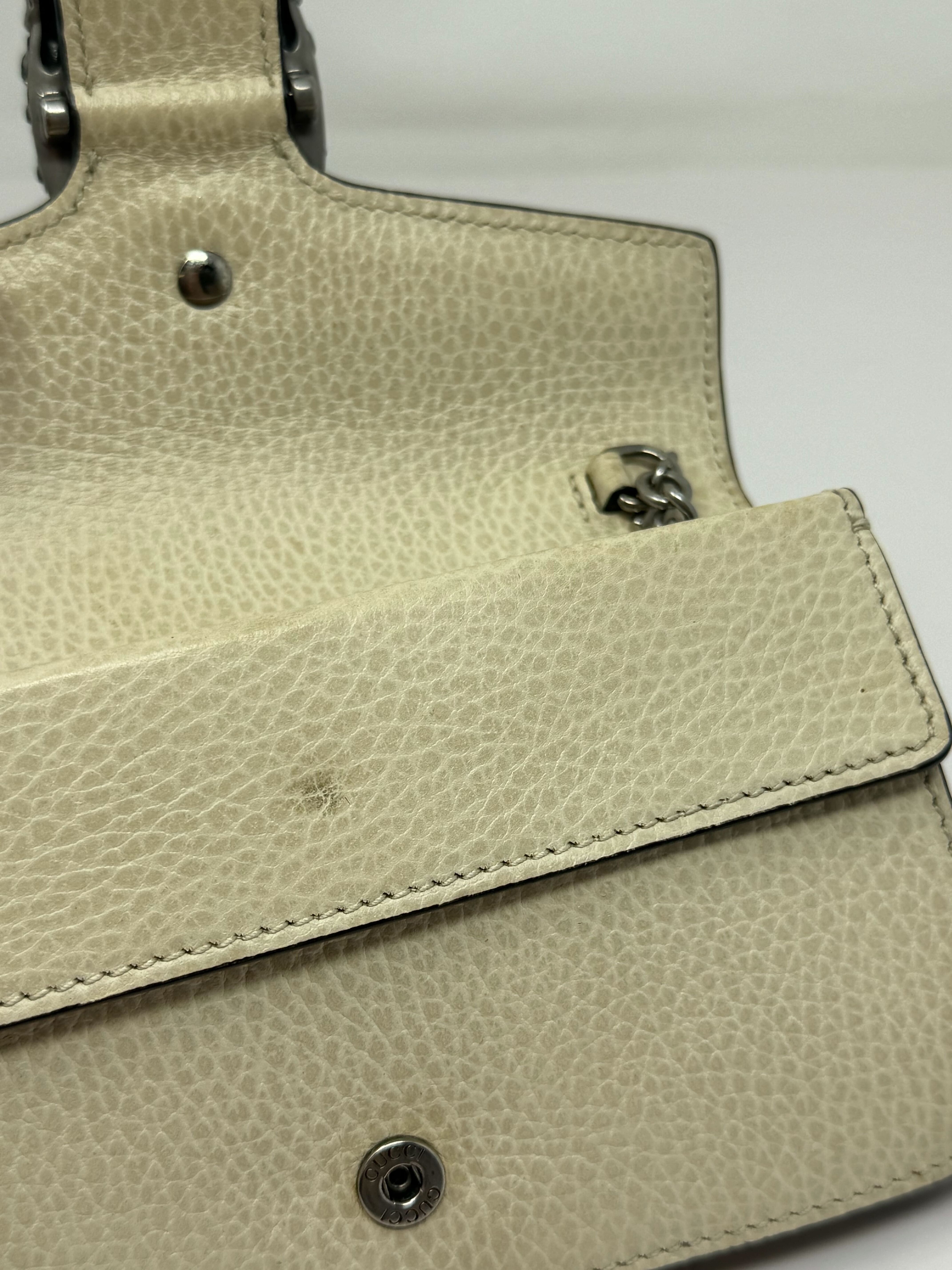 Super Mini Dionysus Shoulder Bag 476432, Grained Calf — view 4