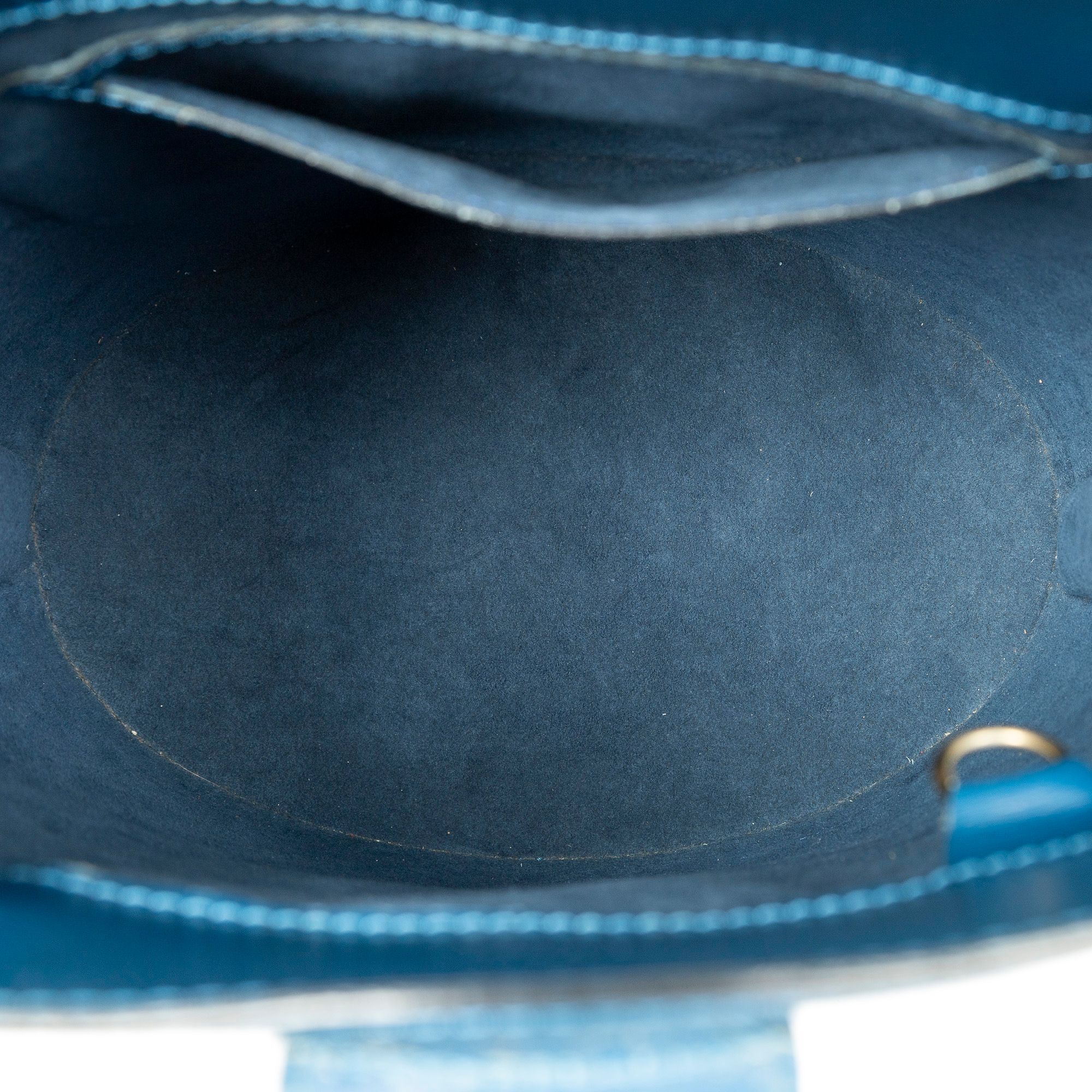 Cluny Blue Epi Golden Brass — view 9