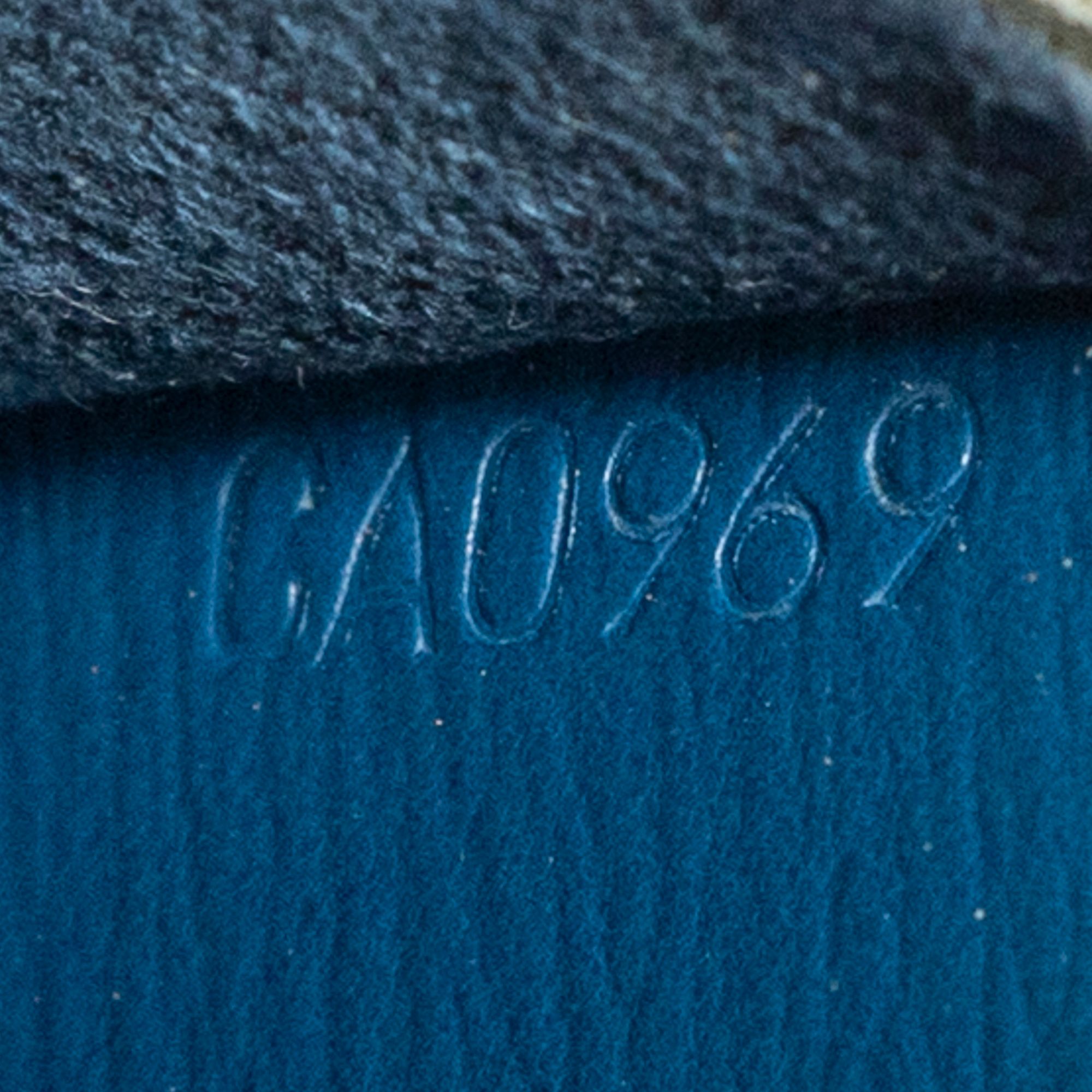 Cluny Blue Epi Golden Brass — view 10