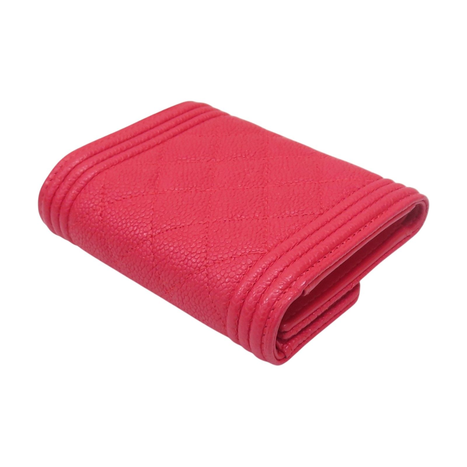 Lambskin Boy Compact Wallet (no Card) — view 4