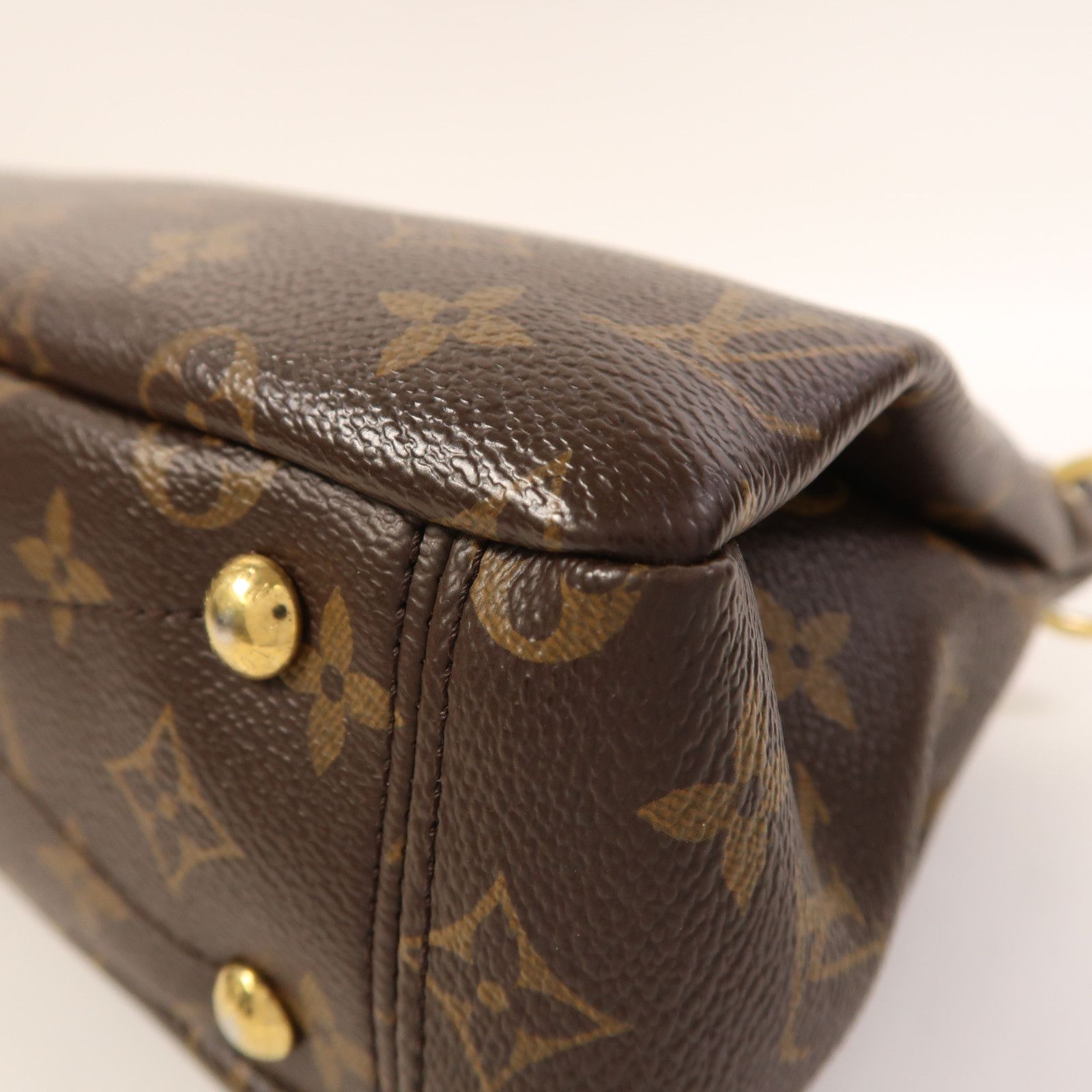 Monogram Pallas Bb Handmade Shoulder Bag Brown Red Brown 2way Shoulder Bag M 41241 — view 13