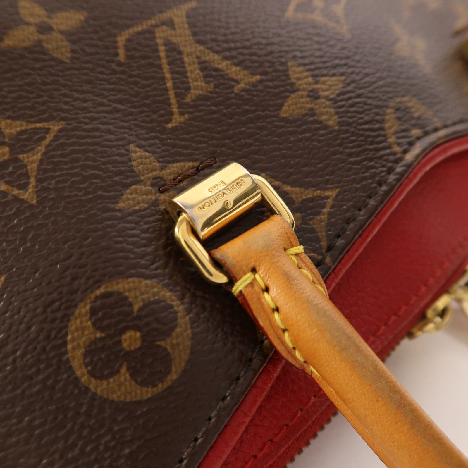 Monogram Pallas Bb Handmade Shoulder Bag Brown Red Brown 2way Shoulder Bag M 41241 — view 18