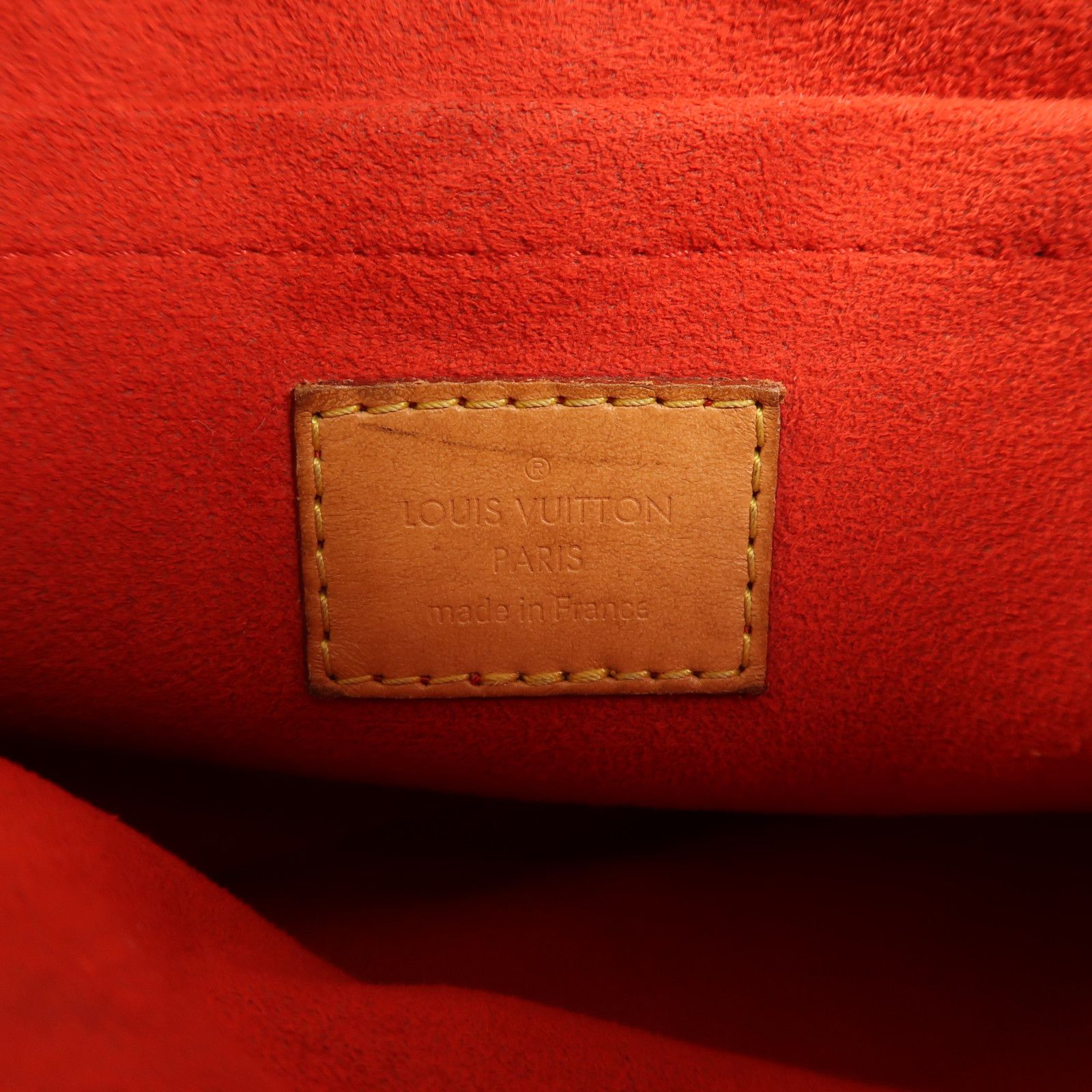 Monogram Pallas Bb Handmade Shoulder Bag Brown Red Brown 2way Shoulder Bag M 41241 — view 8