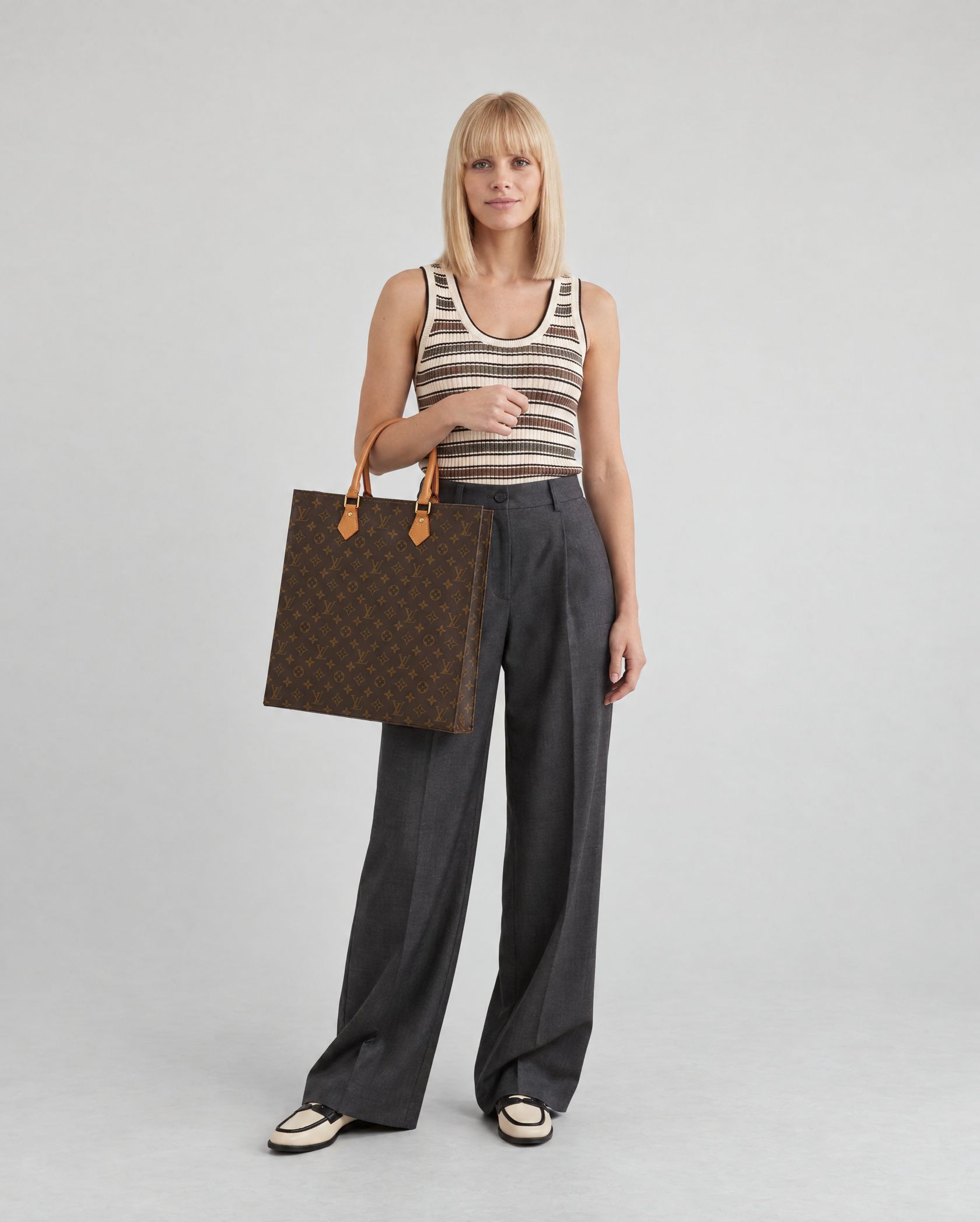 Sac Plat, Monogram — view 11