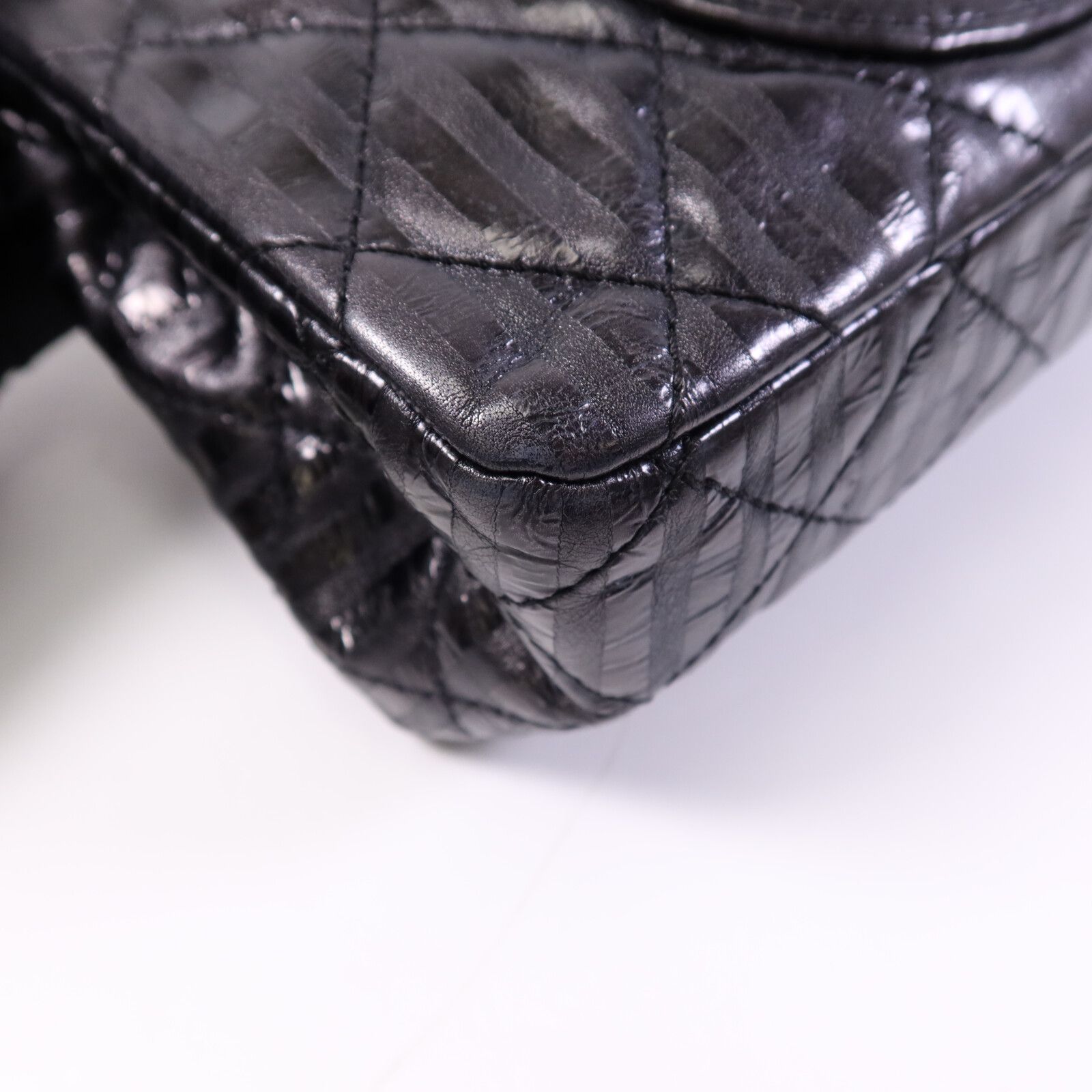 Rayures Reissue 2.55 Flap Bag, Black — view 13