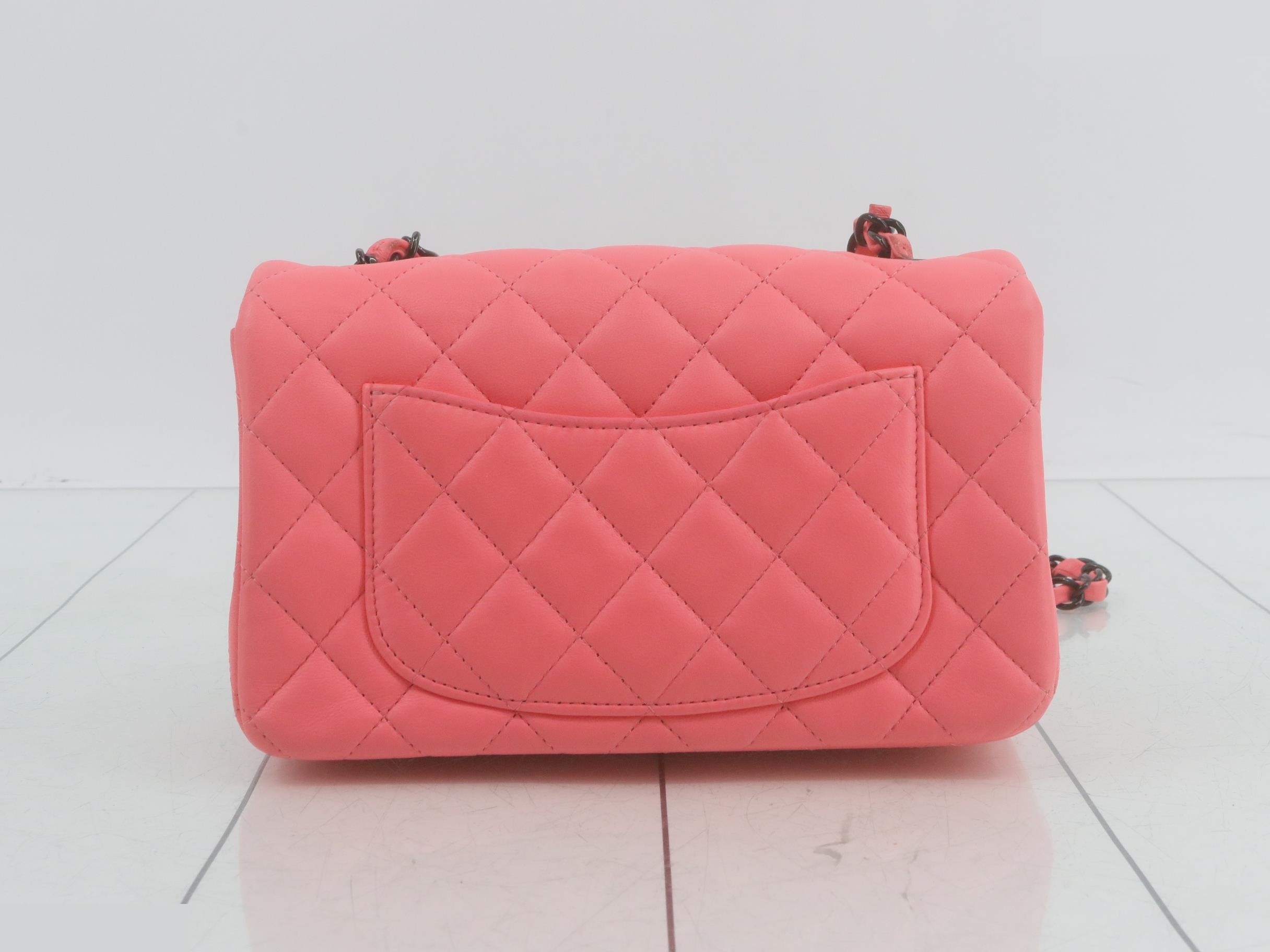 Matelasse Lambskin Flap Shoulder Bag — view 2