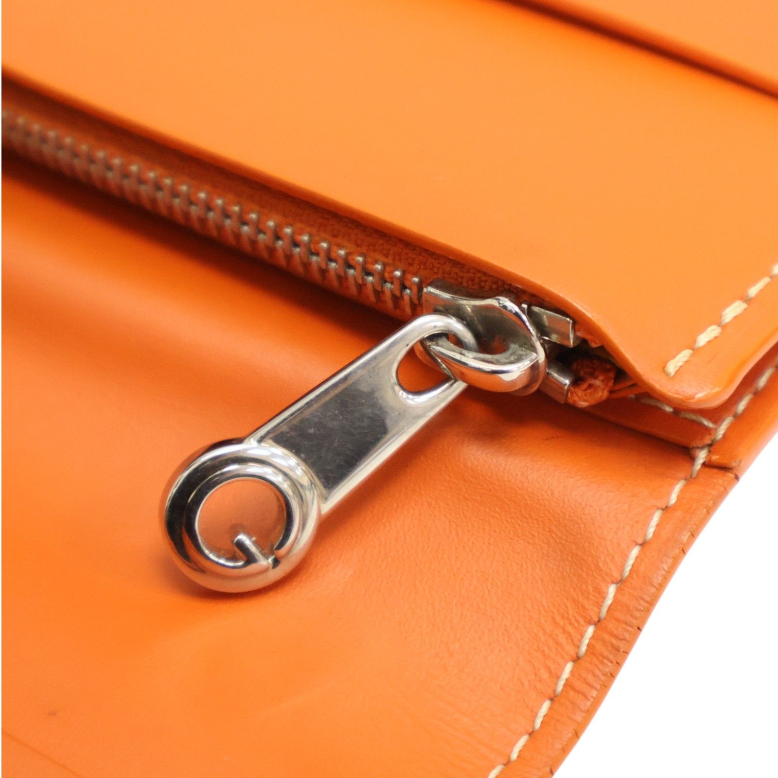 Orange Richelieu Long Wallet — view 11