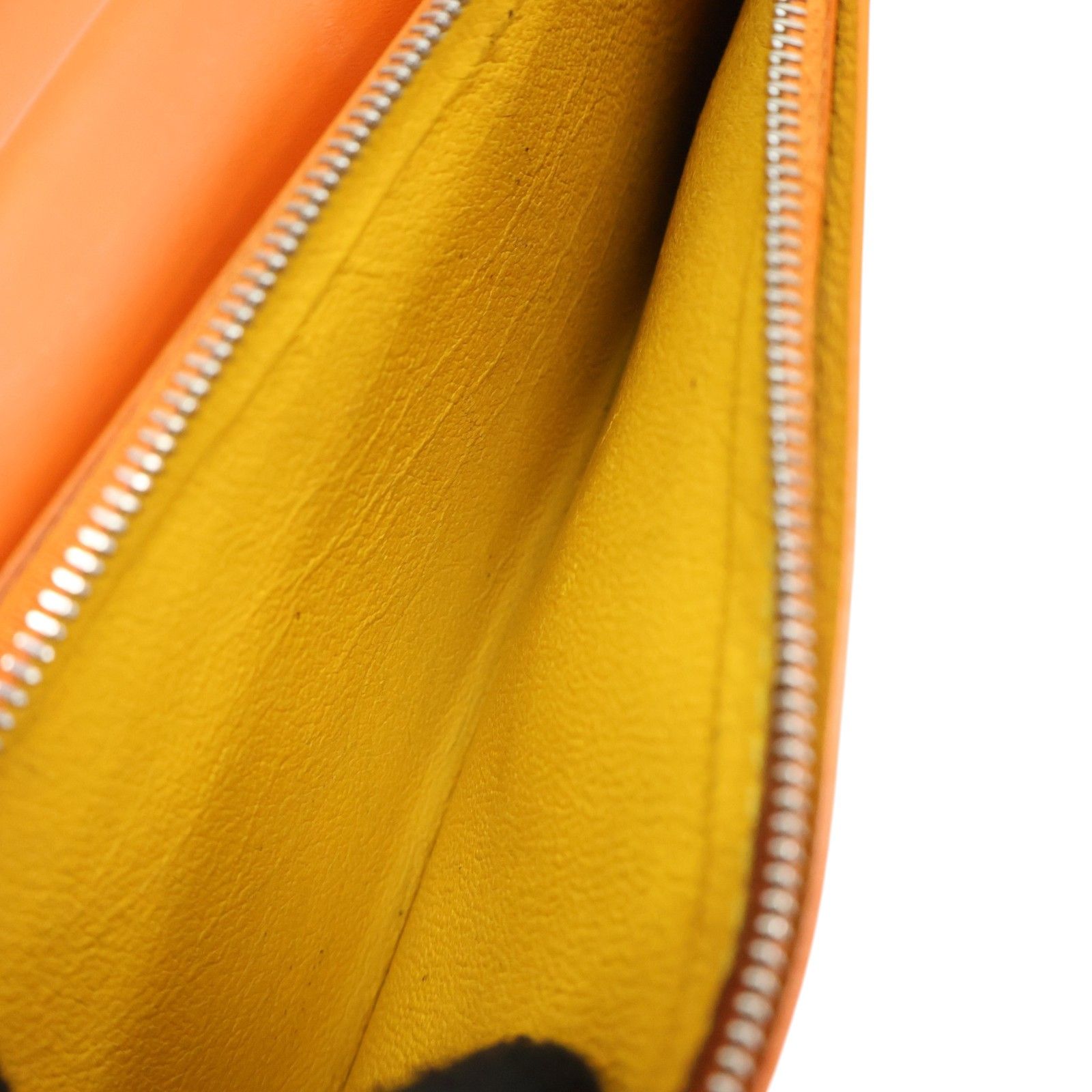 Orange Richelieu Long Wallet — view 5