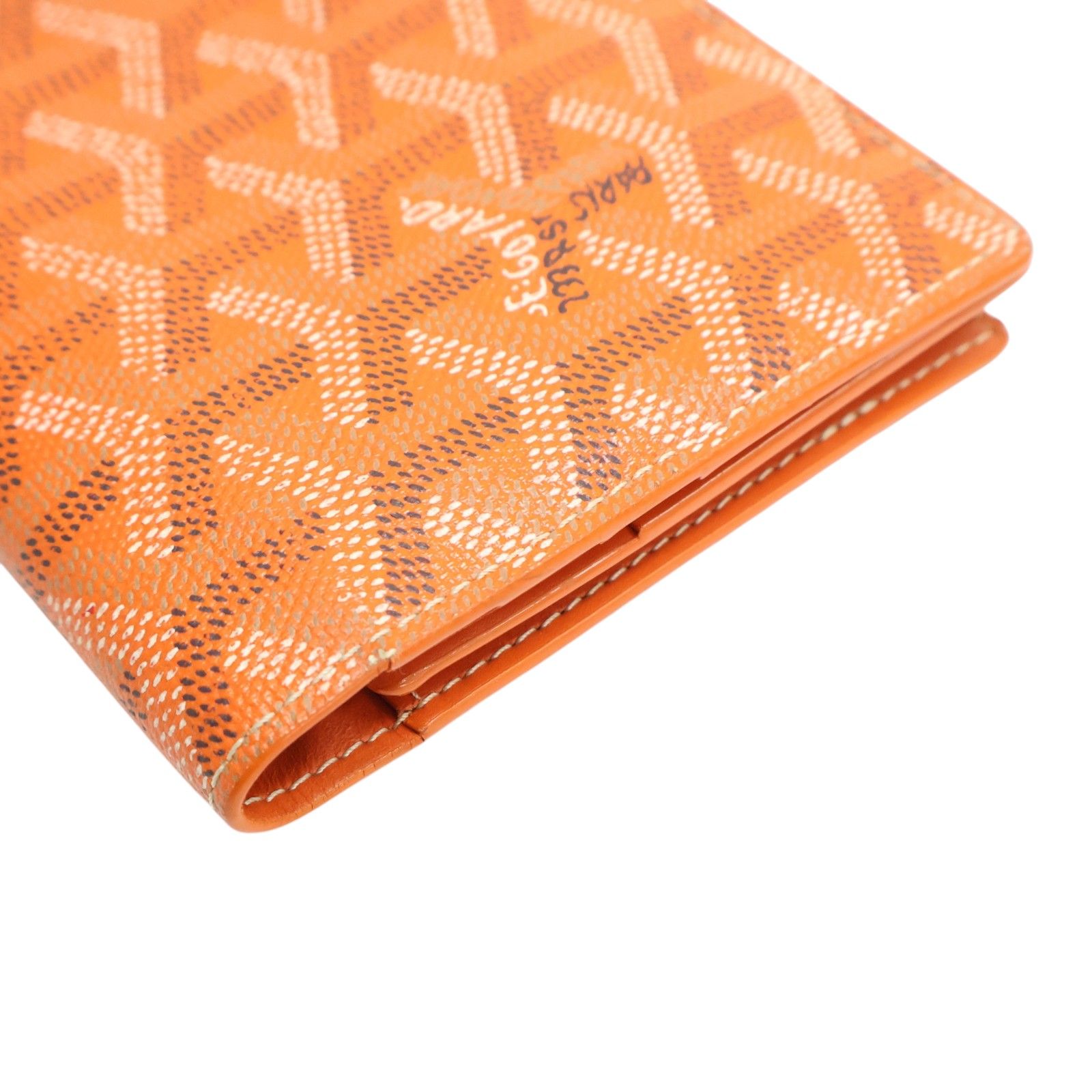 Orange Richelieu Long Wallet — view 8