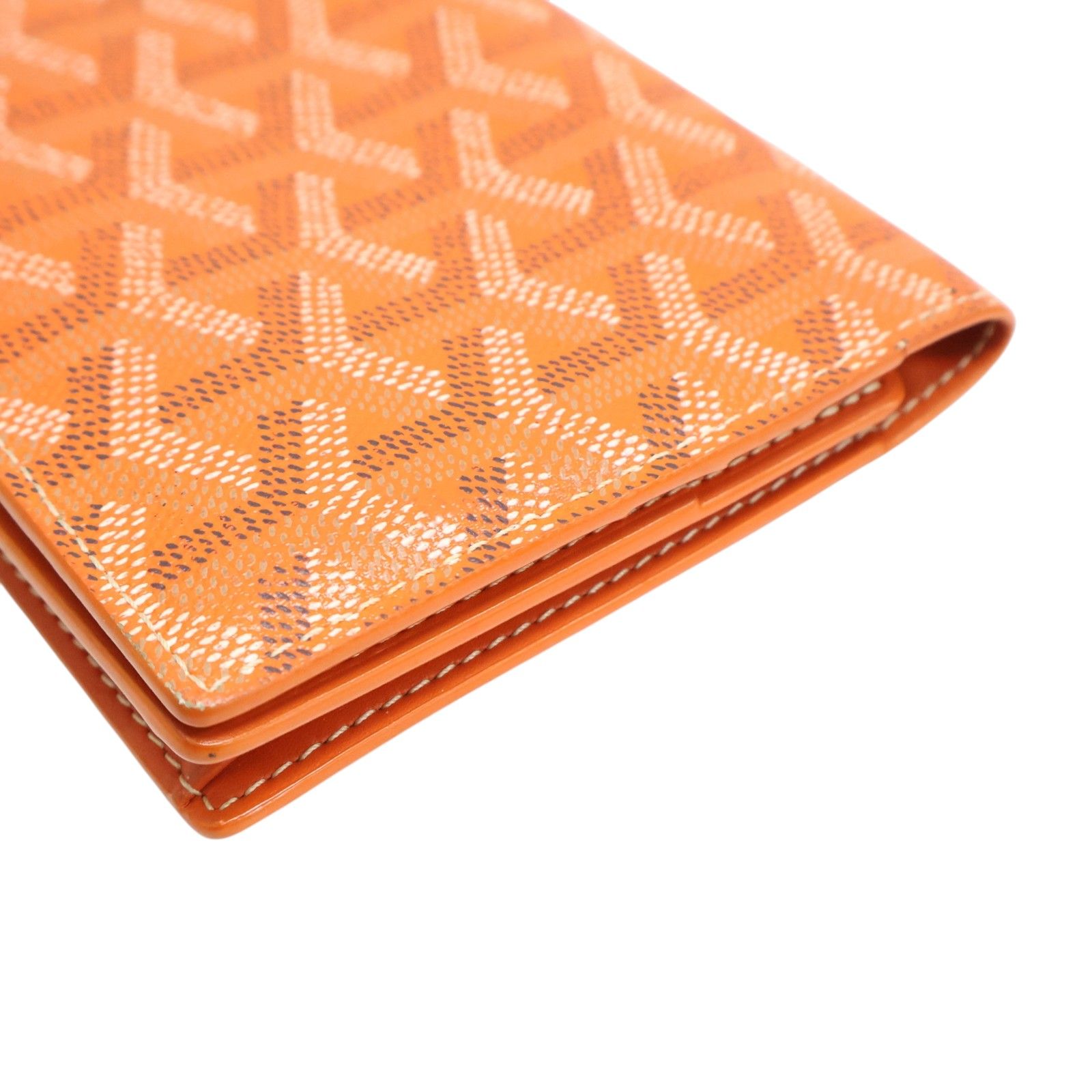 Orange Richelieu Long Wallet — view 9