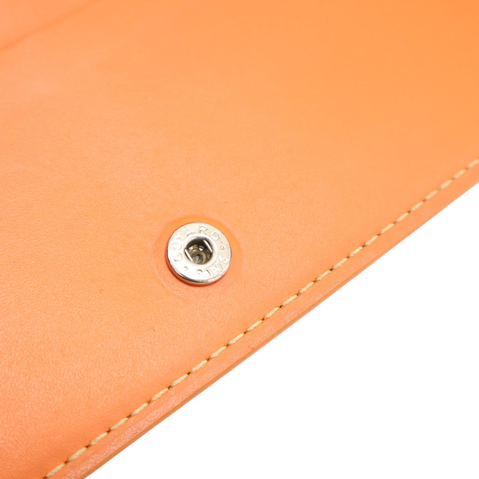 Orange Richelieu Long Wallet — view 10