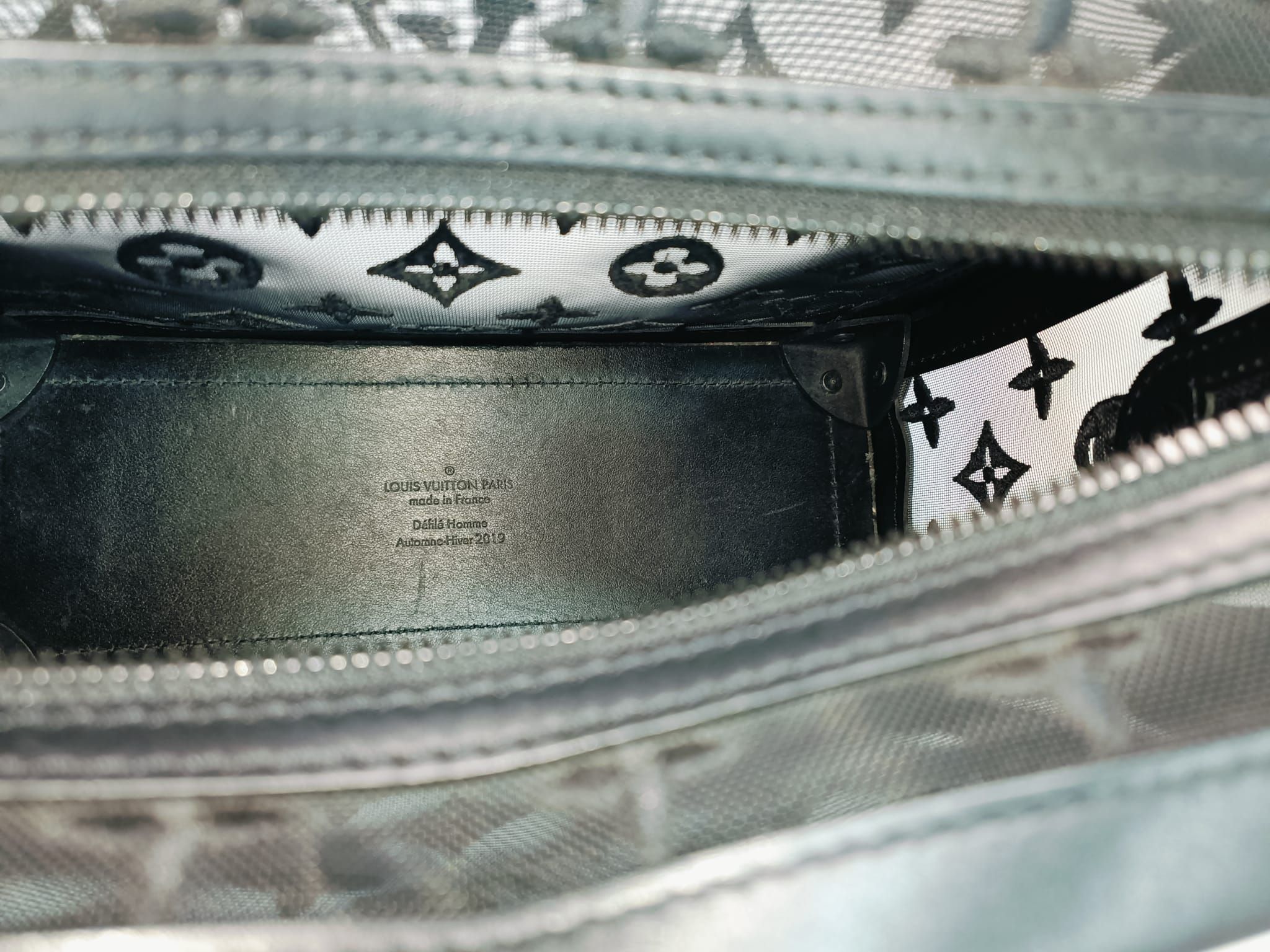 Soft Trunk Bag  Black,See-Through — view 3