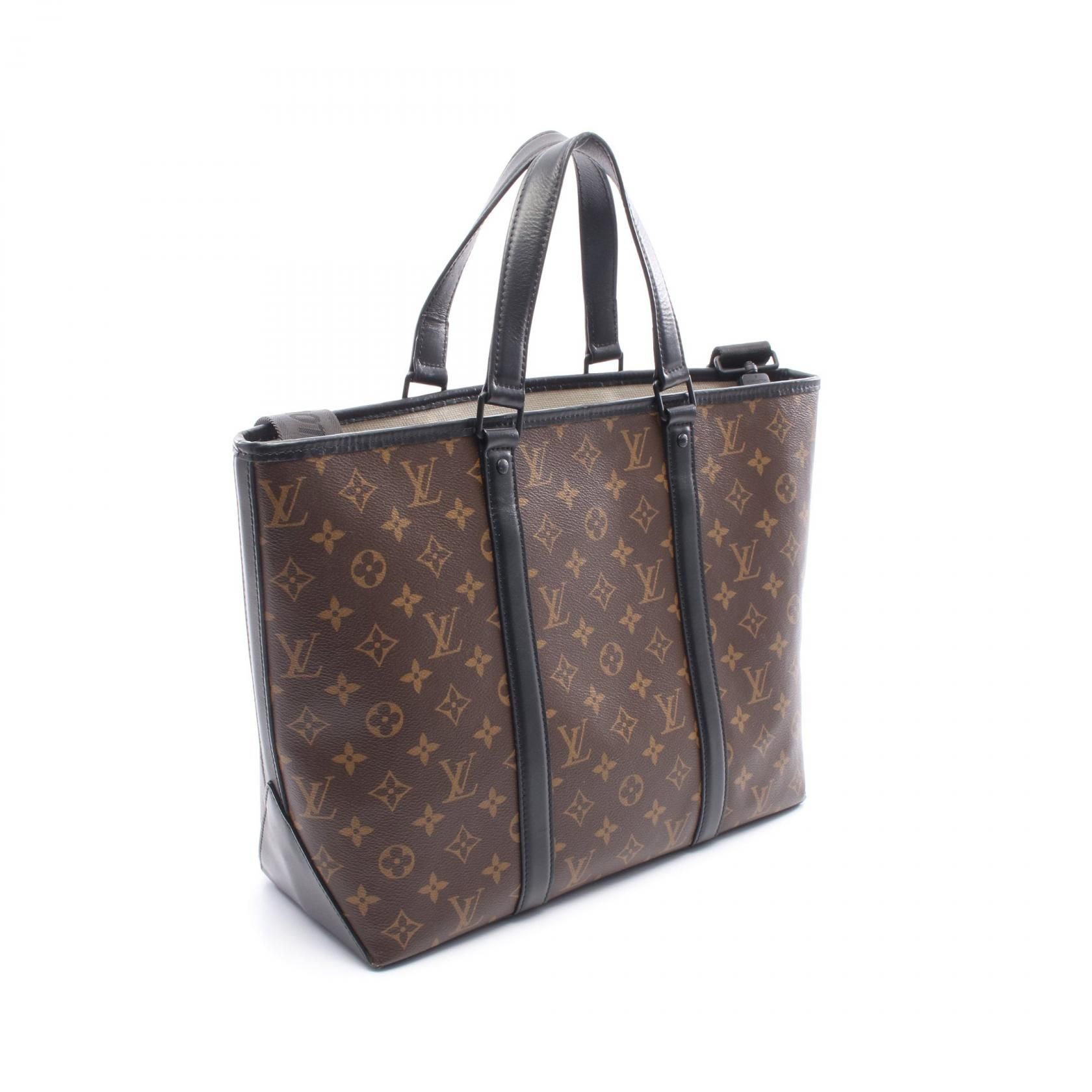 Weekend Tote PM, Monogram Macassar — view 2
