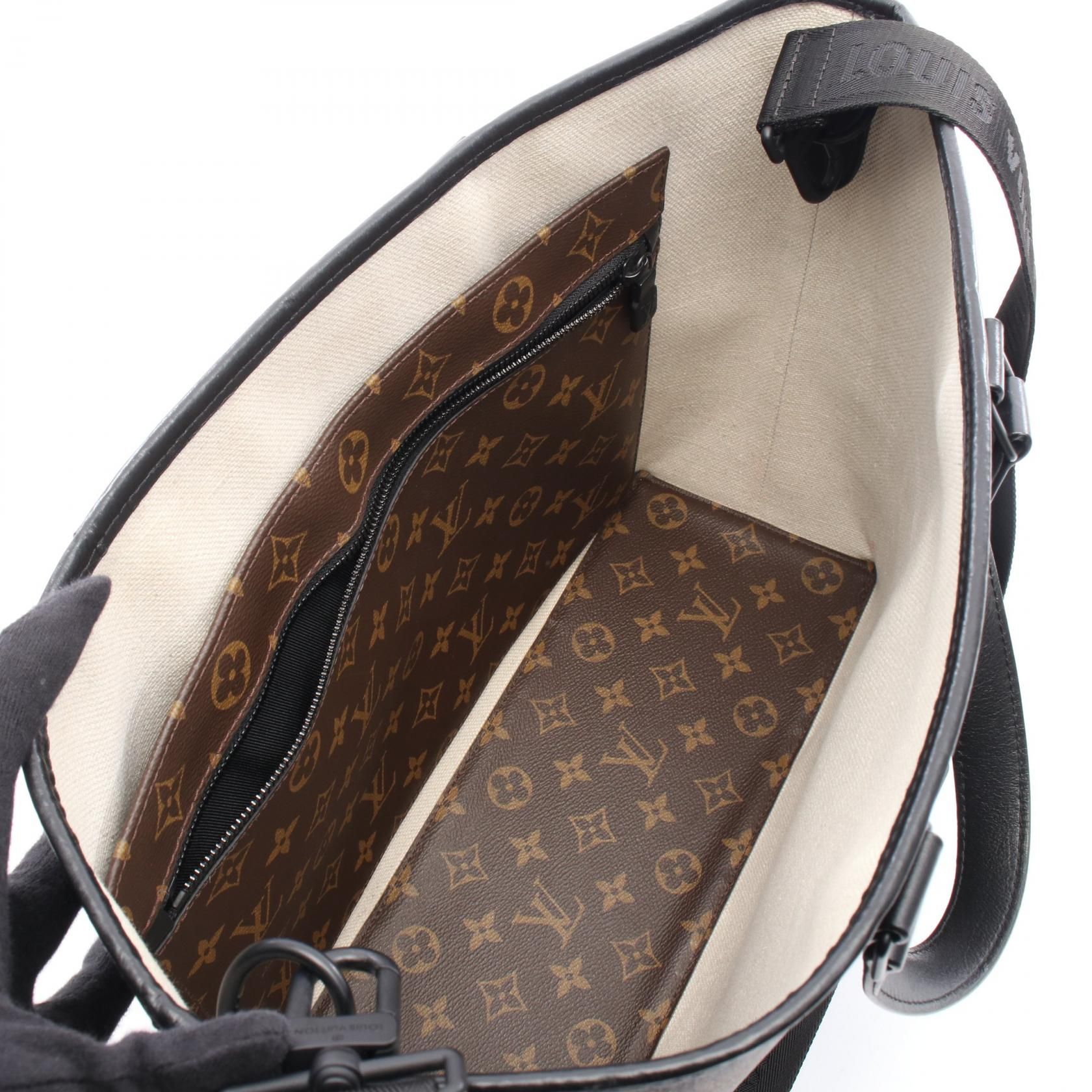 Weekend Tote PM, Monogram Macassar — view 3